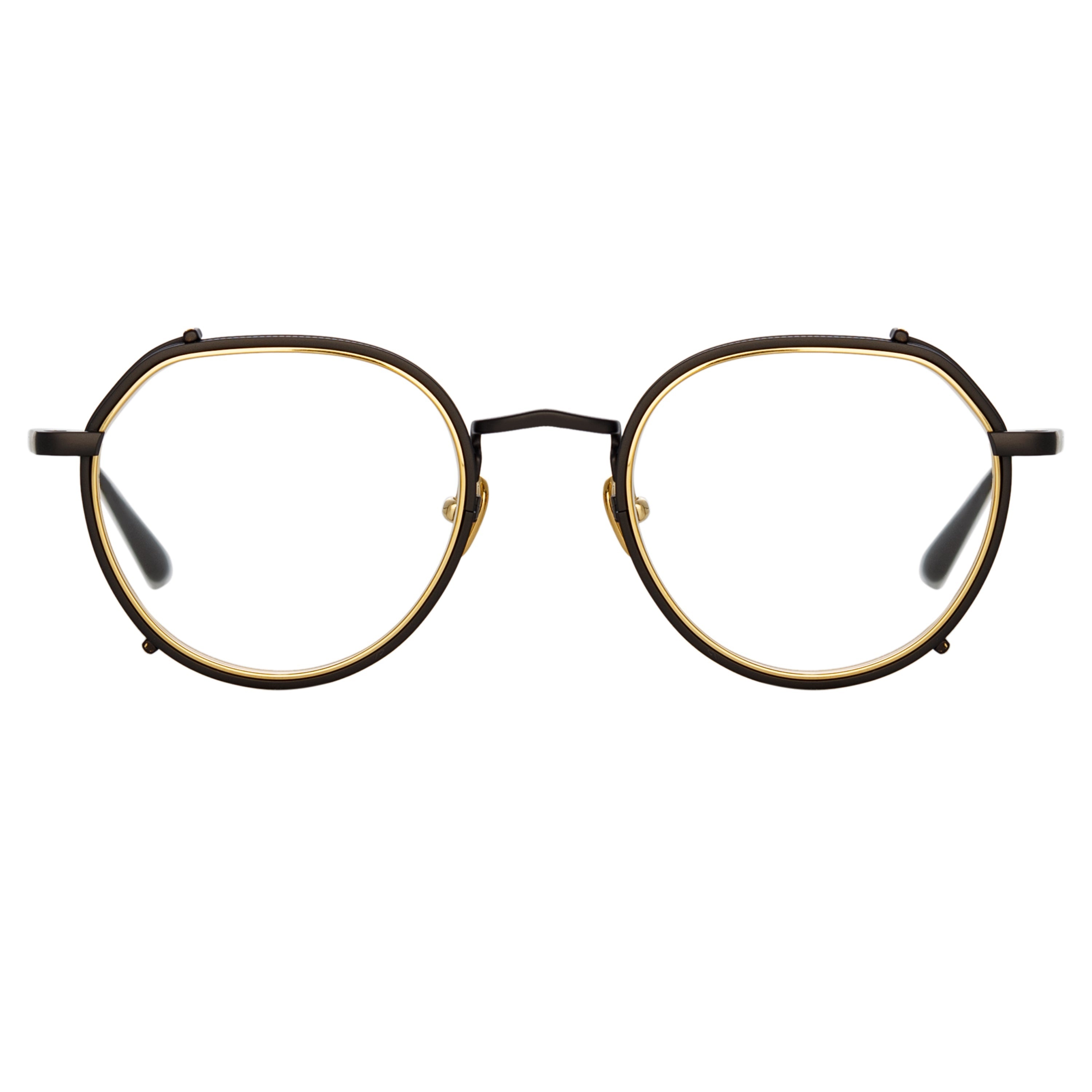 FALCON ANGULAR OPTICAL FRAME IN NICKEL - 1