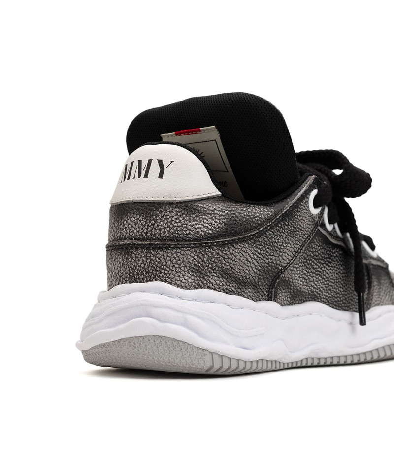 "WAYNE PUFFER" OG Sole Brushed Shrink Leather Low-top Sneaker 20