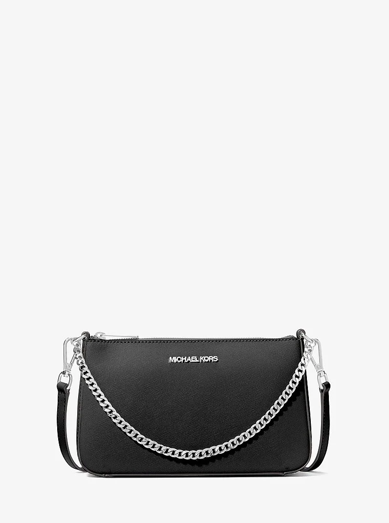 Jet Set Medium Saffiano Leather Crossbody Bag - 1