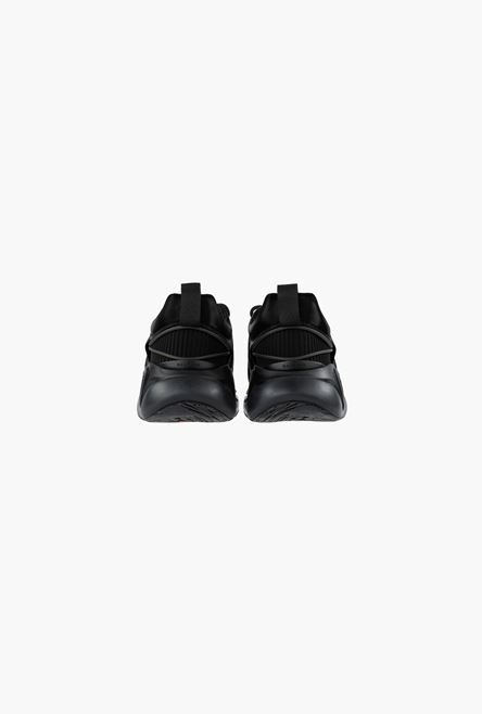 Black reflective material and mesh B-Runner sneakers - 3