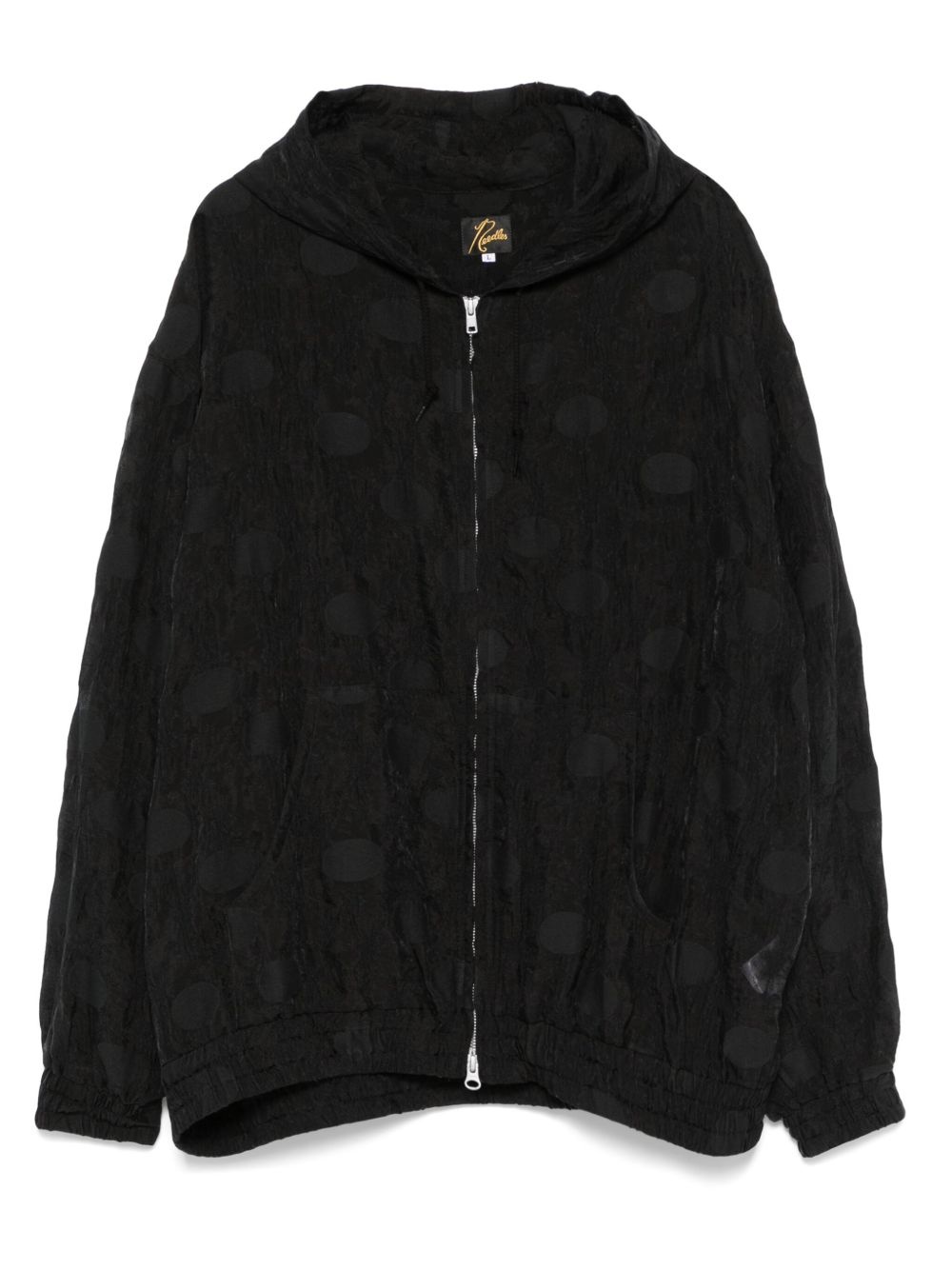 zip-up hooded jacket - 1