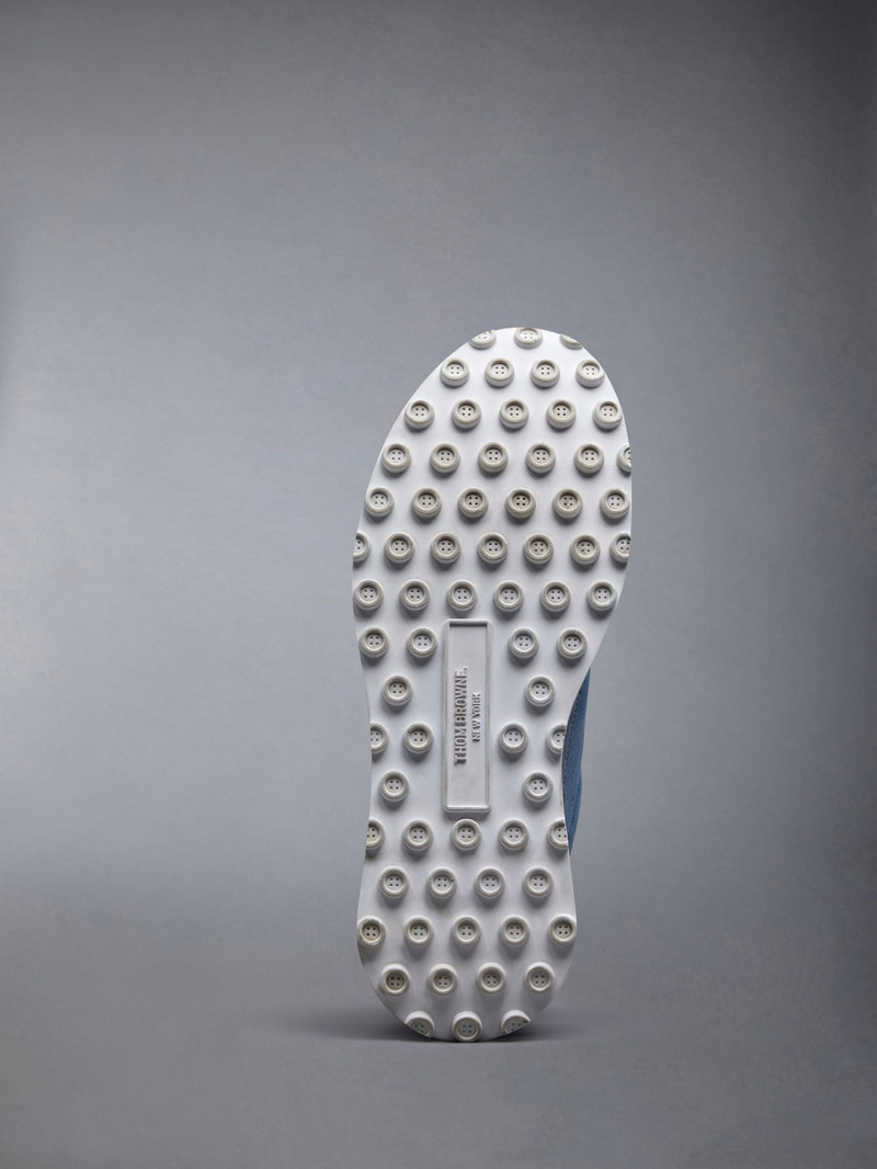 Calf Suede Clear Sole Tech Runner 6