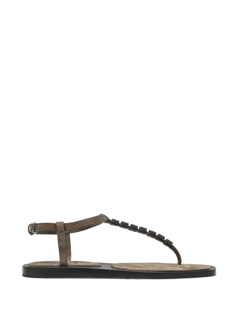beaded-strap sandal - 1