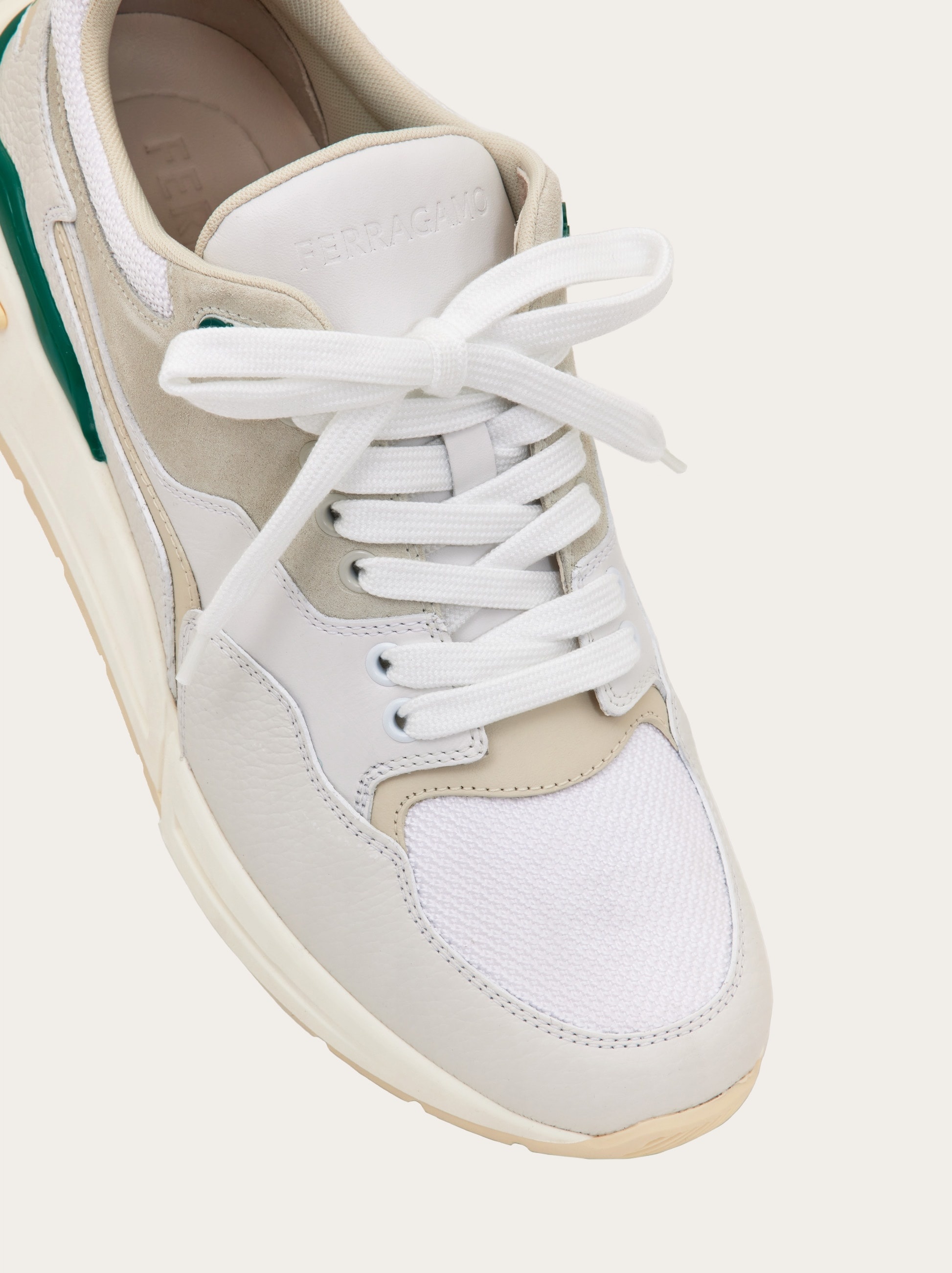 Low cut sneaker with Gancini eyelet - 7
