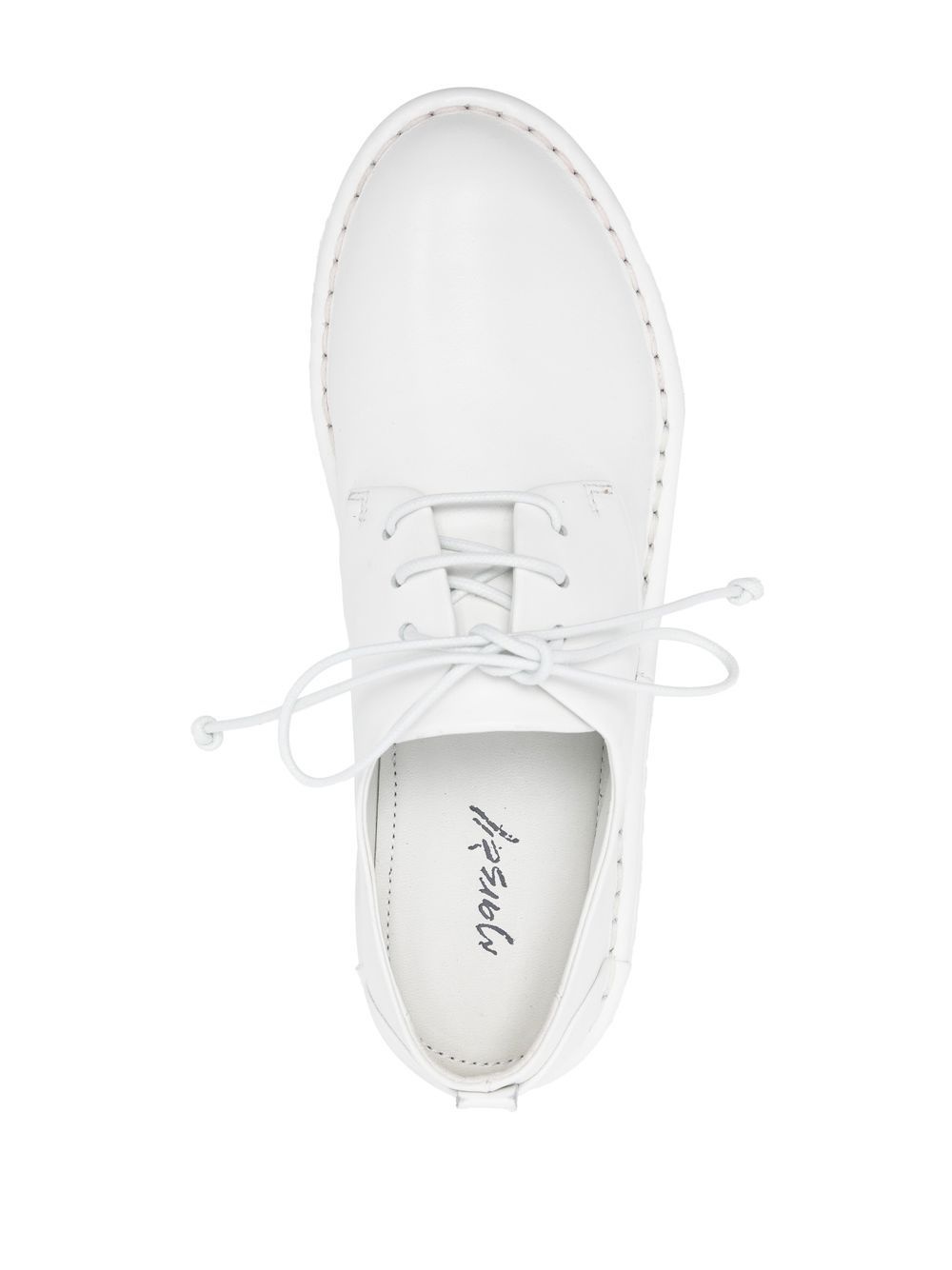 tonal lace-up brogues - 4