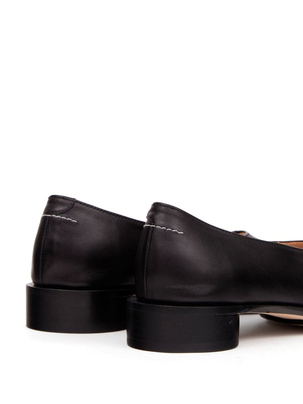 square-toe ballerina shoes - 5