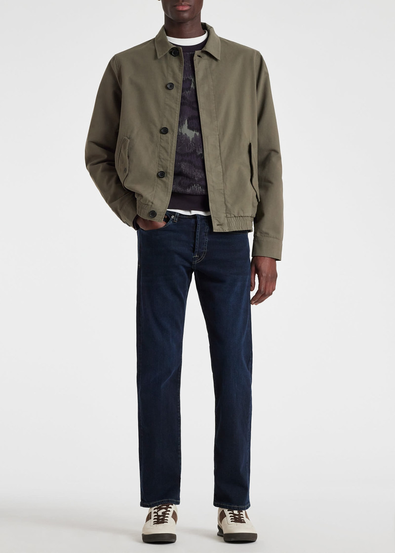 Standard-Fit Dark-Wash Jeans 4