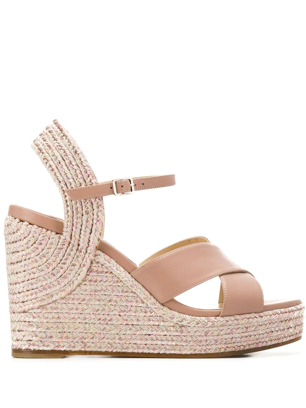 Dellena 100mm wedge sandals - 1