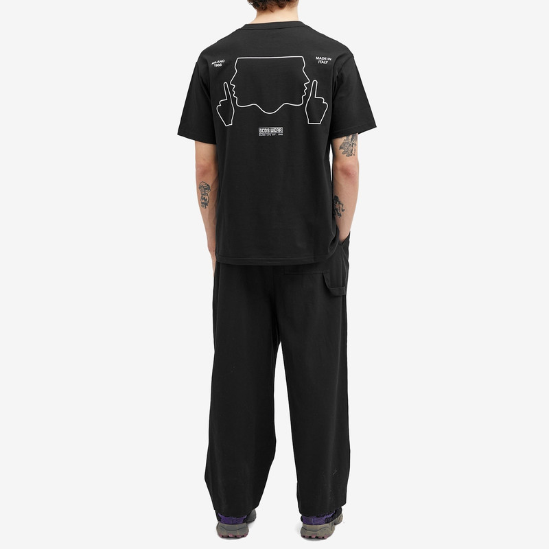 GCDS GCDS Do Not Talk To Me T-Shirt outlook