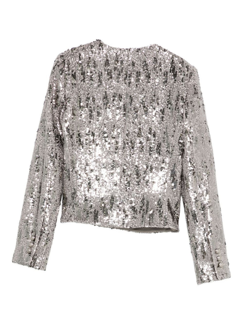 ELIE SAAB sequin-embellished jacket outlook