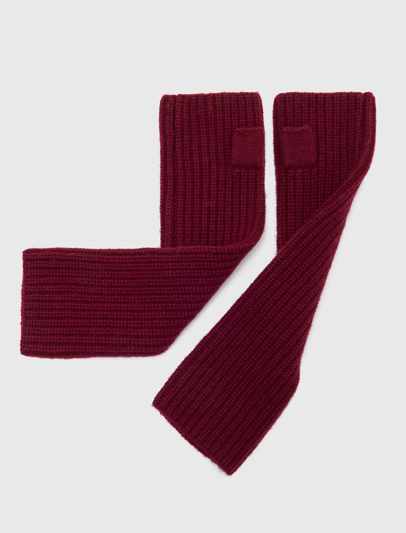 Wool and cashmere gloves 4