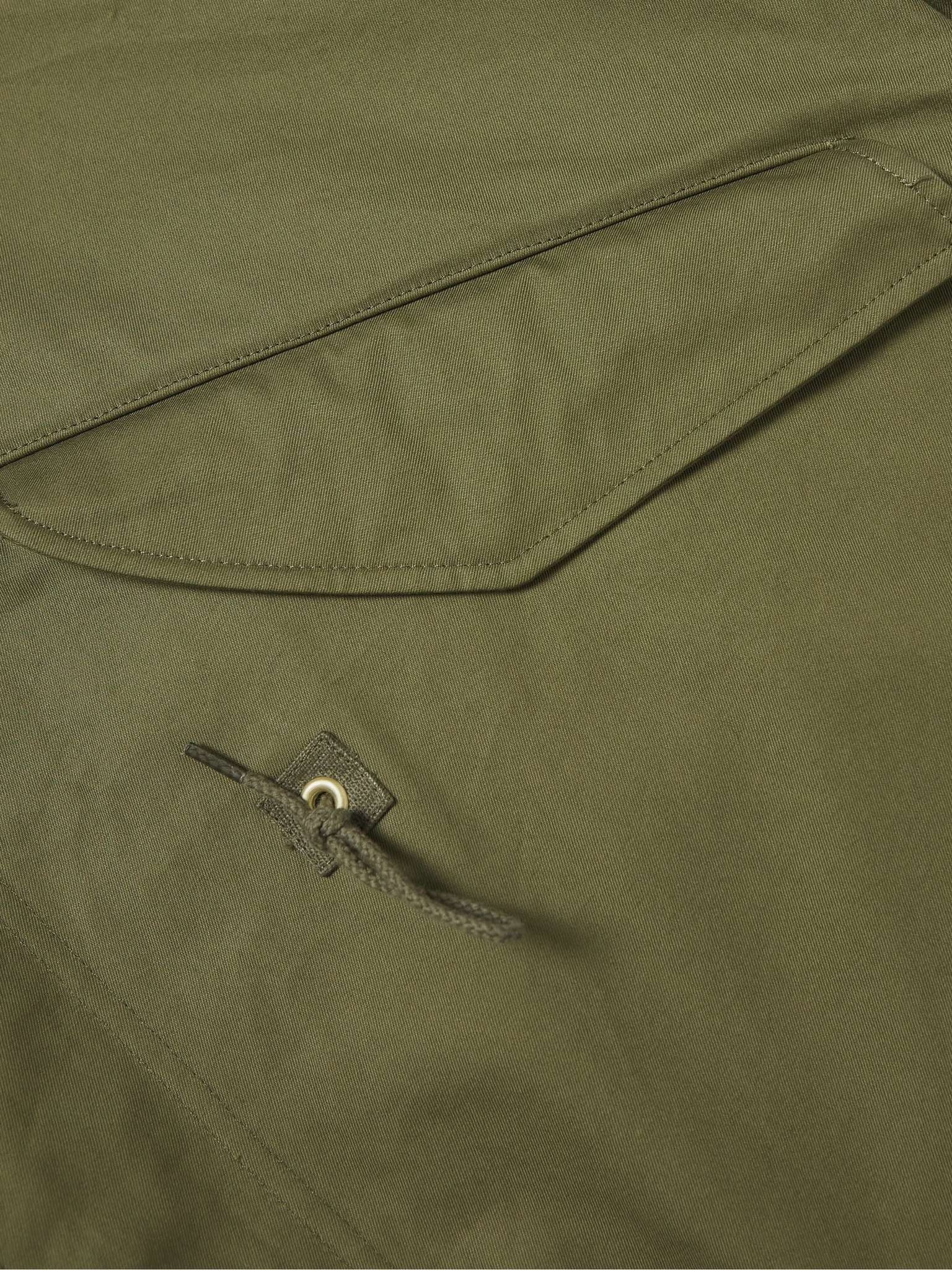 Christian Cotton-Gabardine Hooded Parka - 3