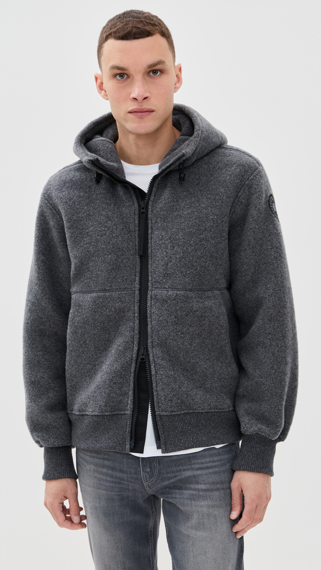 Chilliwack Black Disc Fleece Bomber - 6
