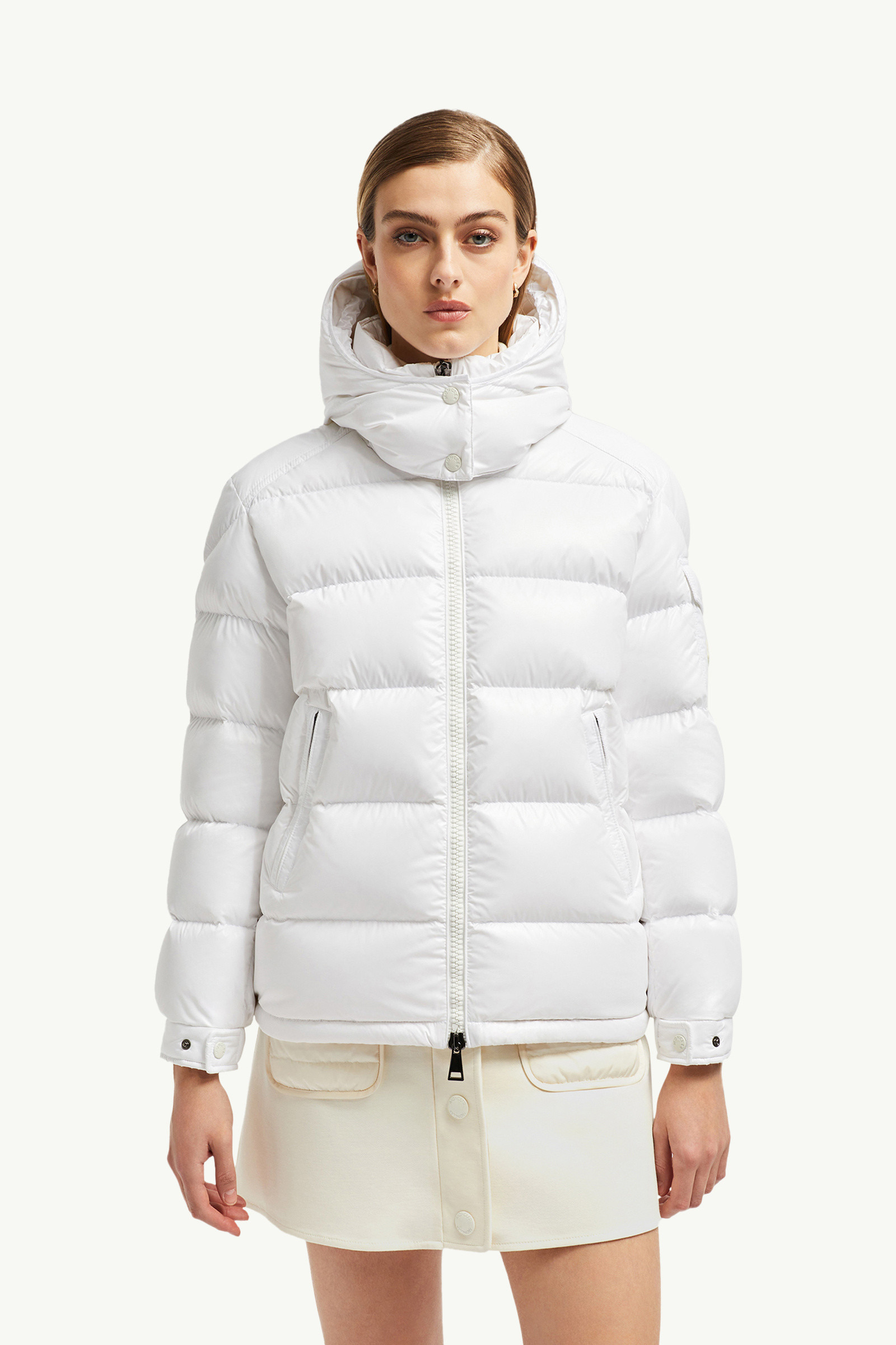 Maire Hooded Short Down Jacket - 3