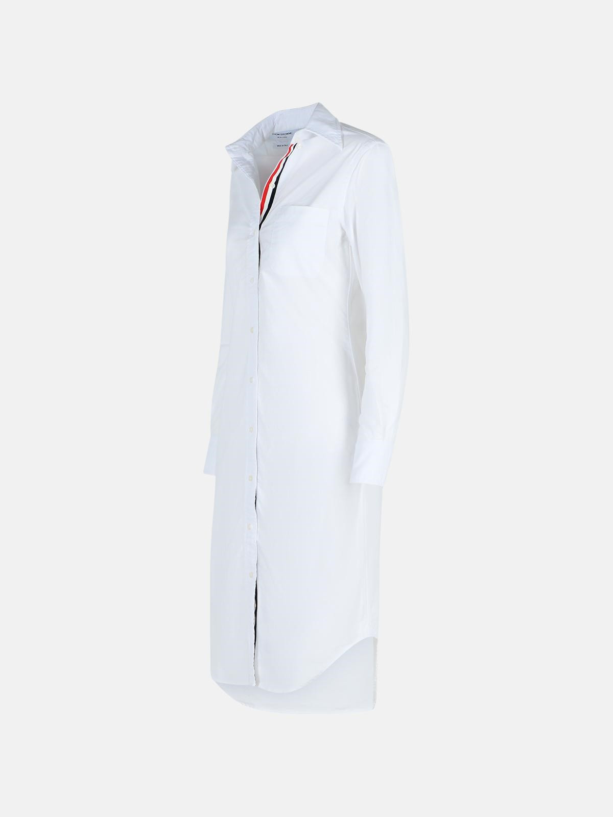 WHITE COTTON DRESS - 2