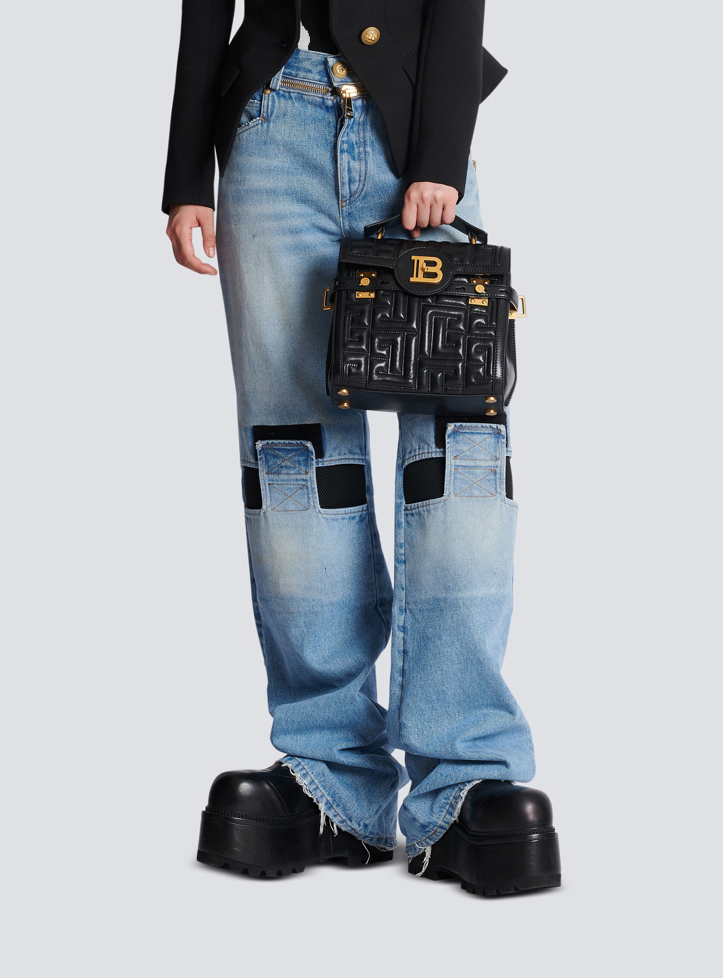 B-Buzz 23 quilted leather bag - 8