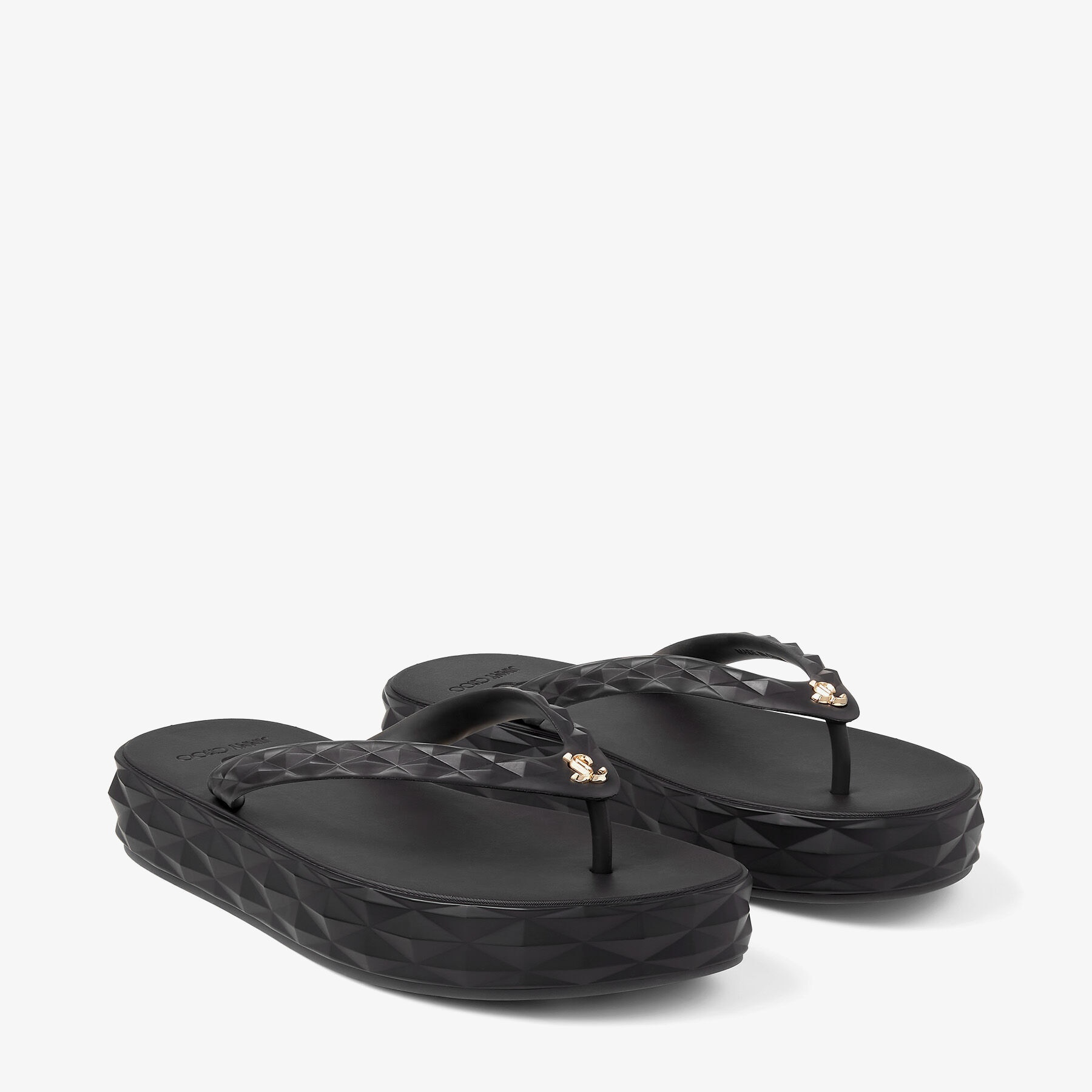 Diamond Flip Flop
Black Rubber Flip-Flops - 3