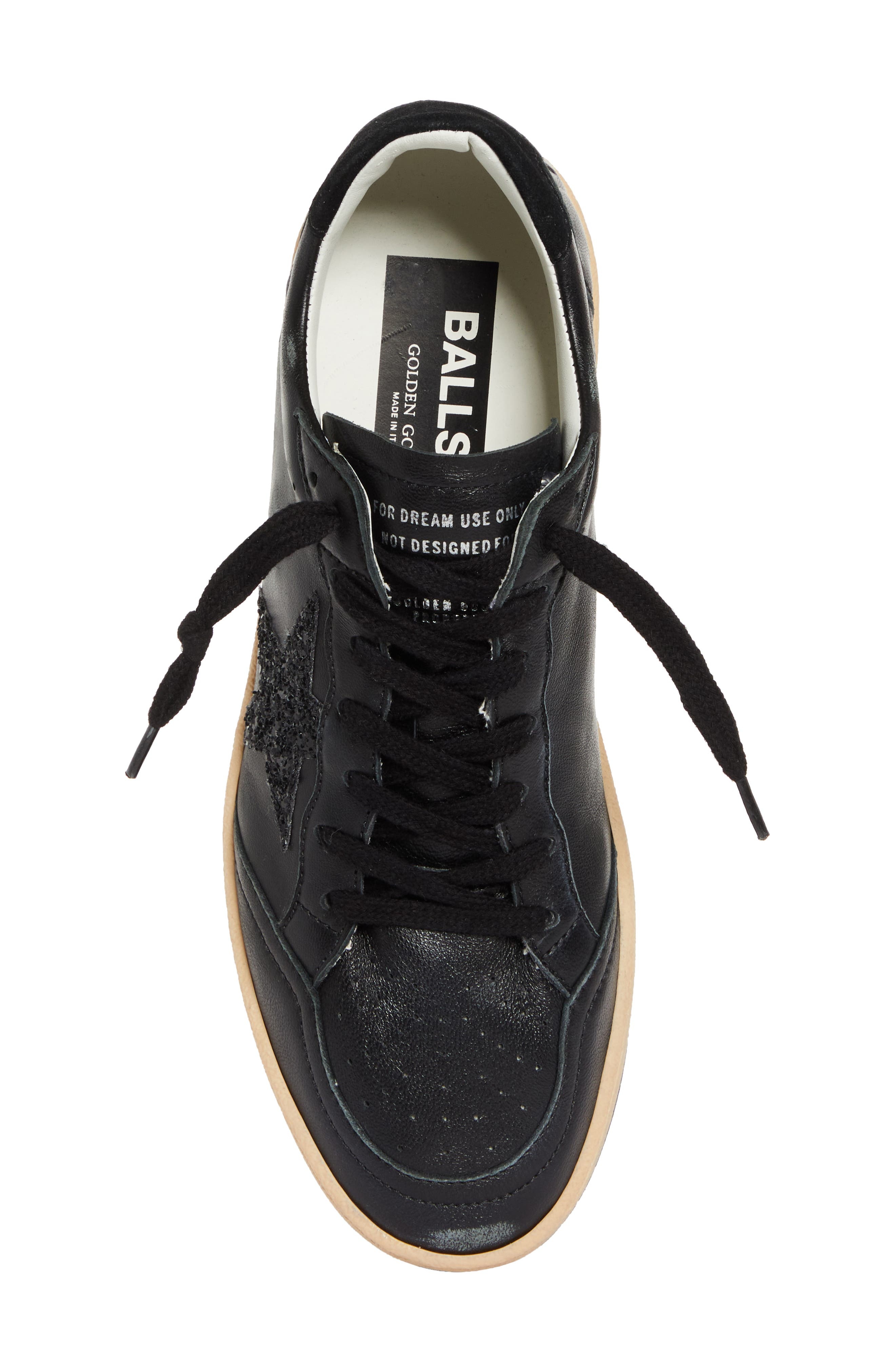 Golden Goose Ball Star Sneaker in Black at Nordstrom - 5