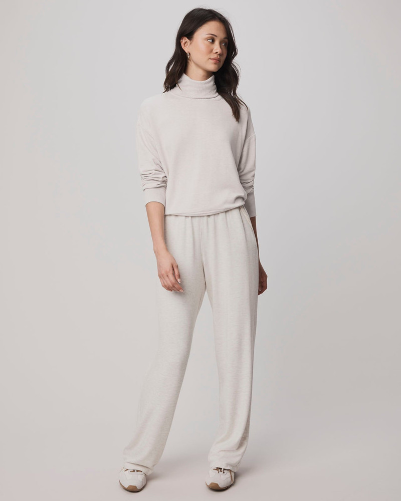 Splendid Supersoft Trim Cowl Neck Sweater Using LENZING™ECOVERO™ Fibers outlook