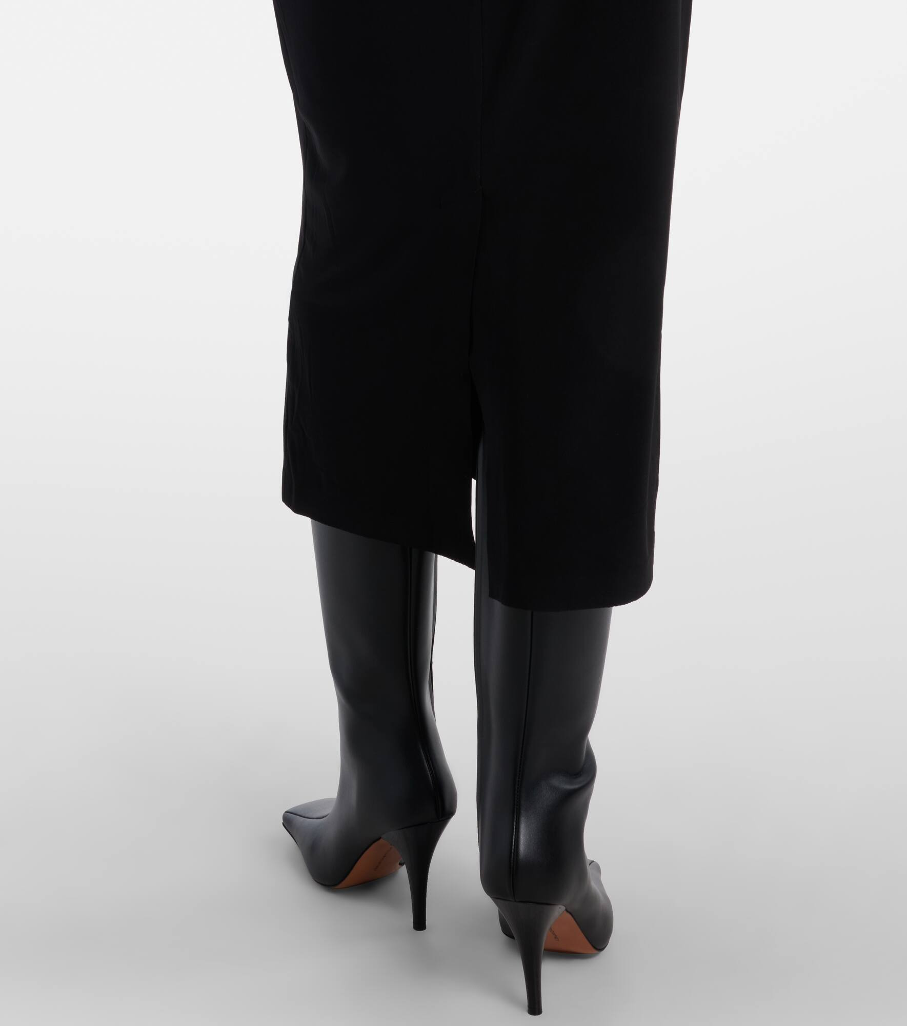 Turtleneck midi dress - 6