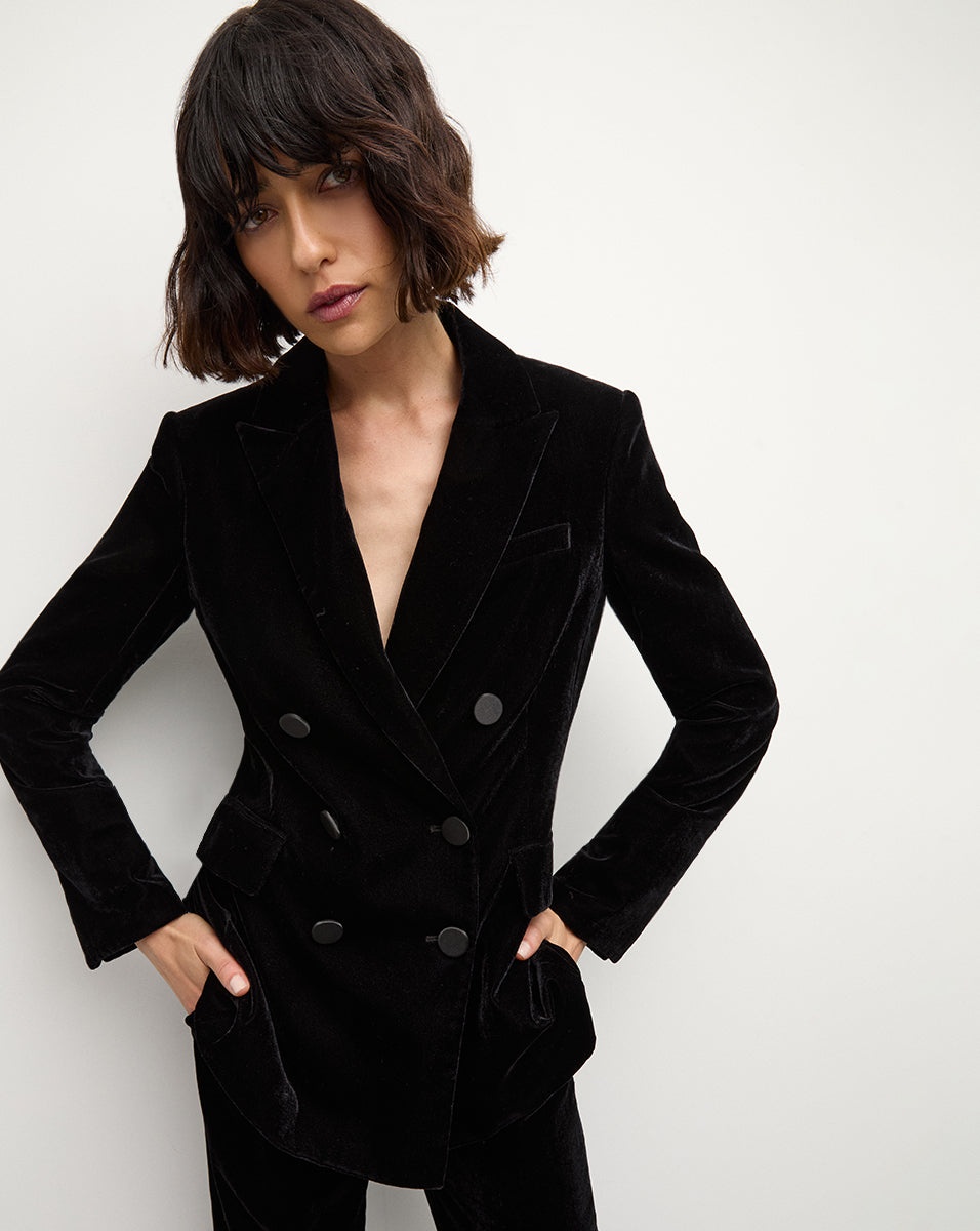 ELLETTE VELVET DICKEY JACKET - 2