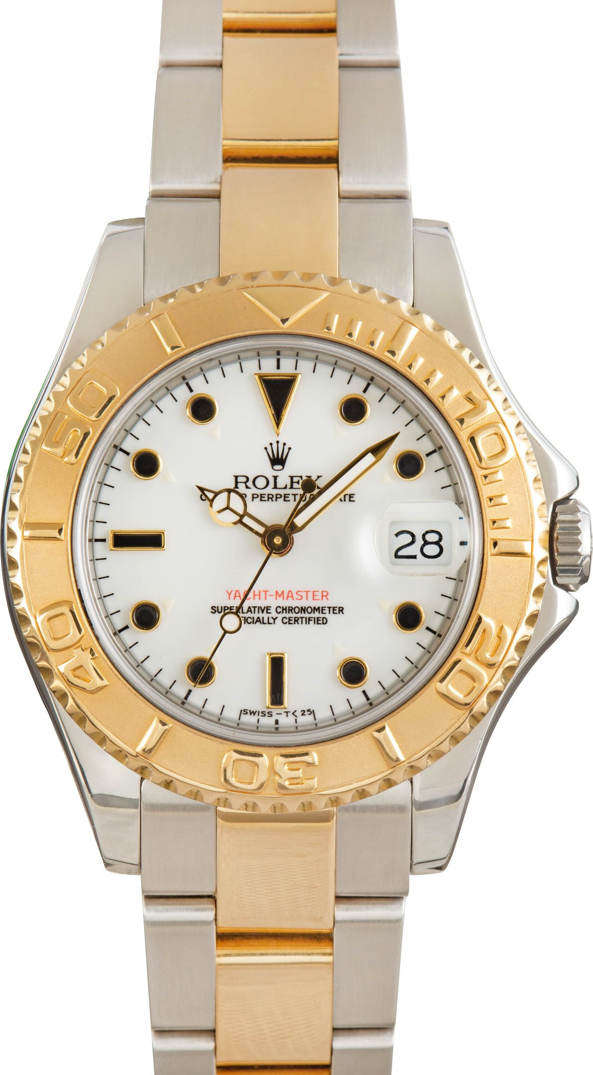 Rolex Yacht-Master 35 68623 White Dial - 1