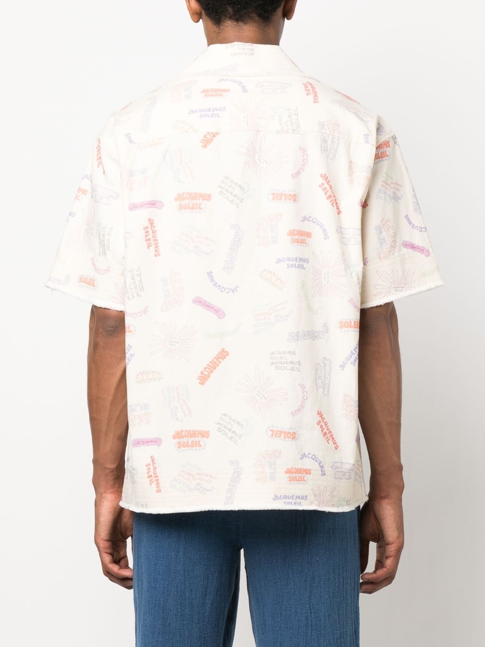 Aouro print cotton shirt - 4