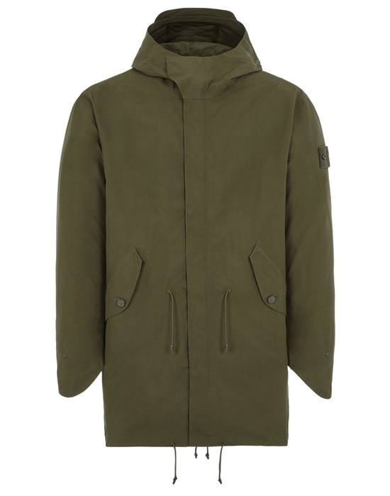 704F1 STONE ISLAND GHOST PIECE_O-VENTILE® MILITARY GREEN - 1