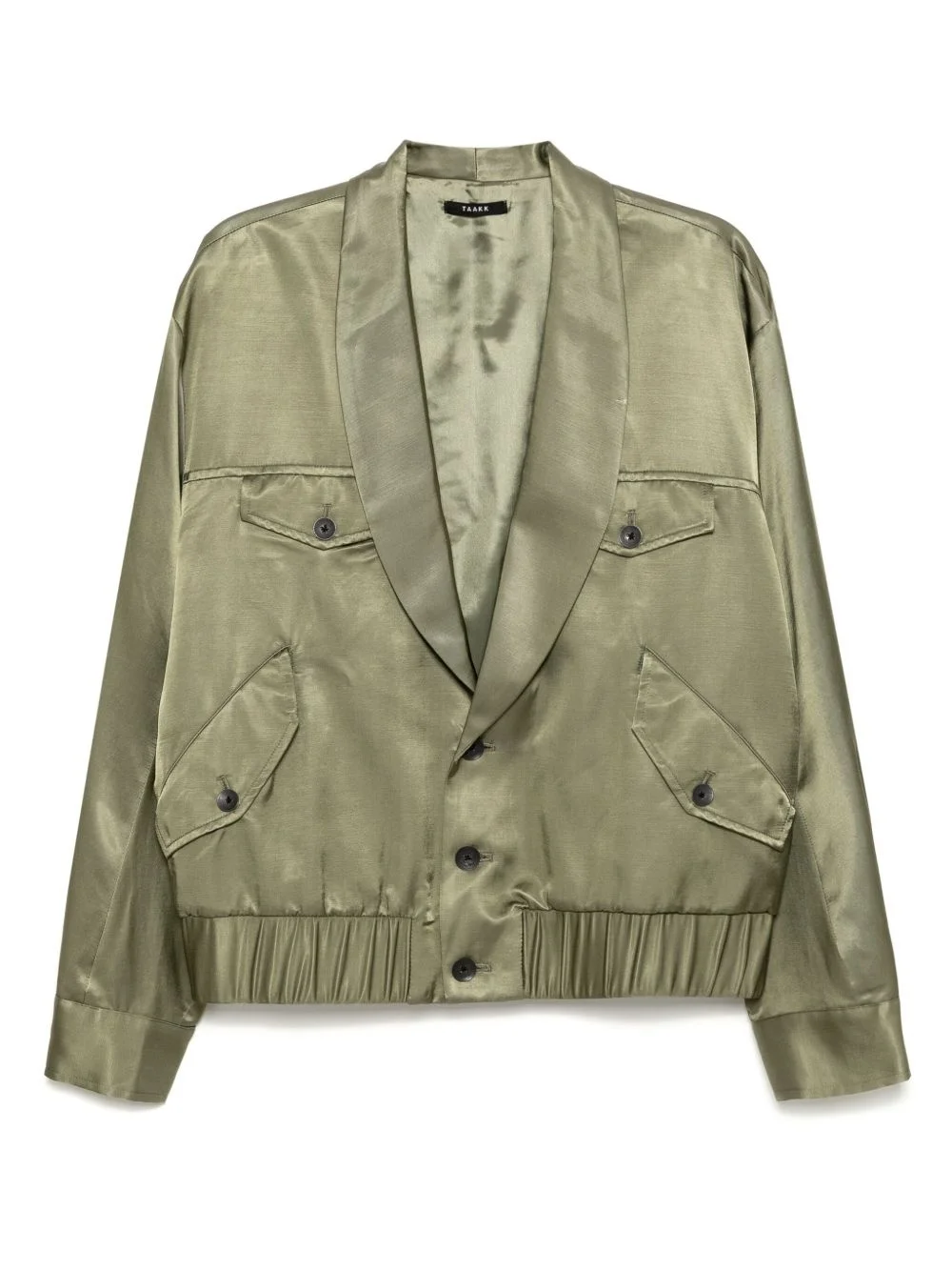 button-up bomber jacket - 1