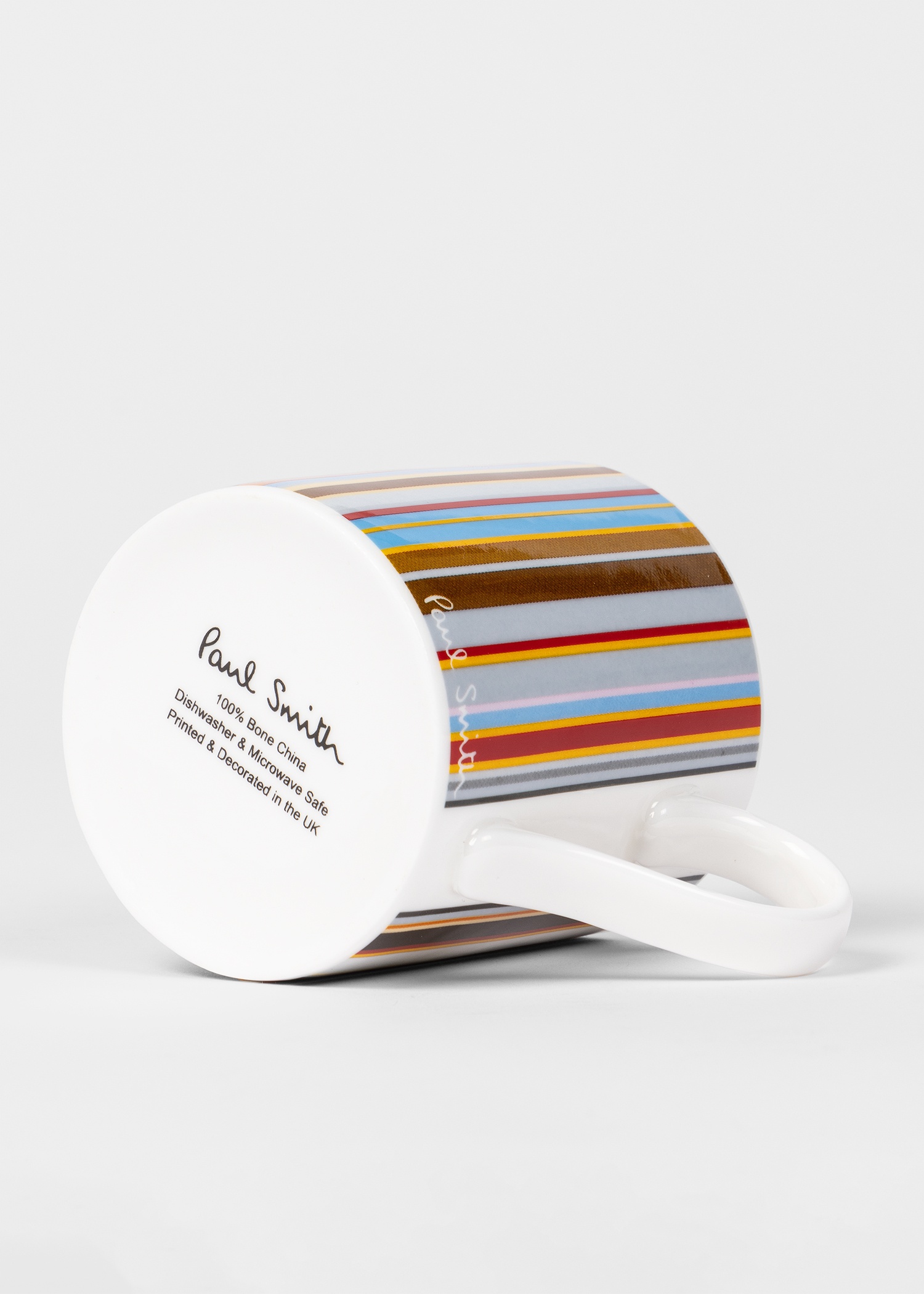 'Signature Stripe' Bone China Mug - 2