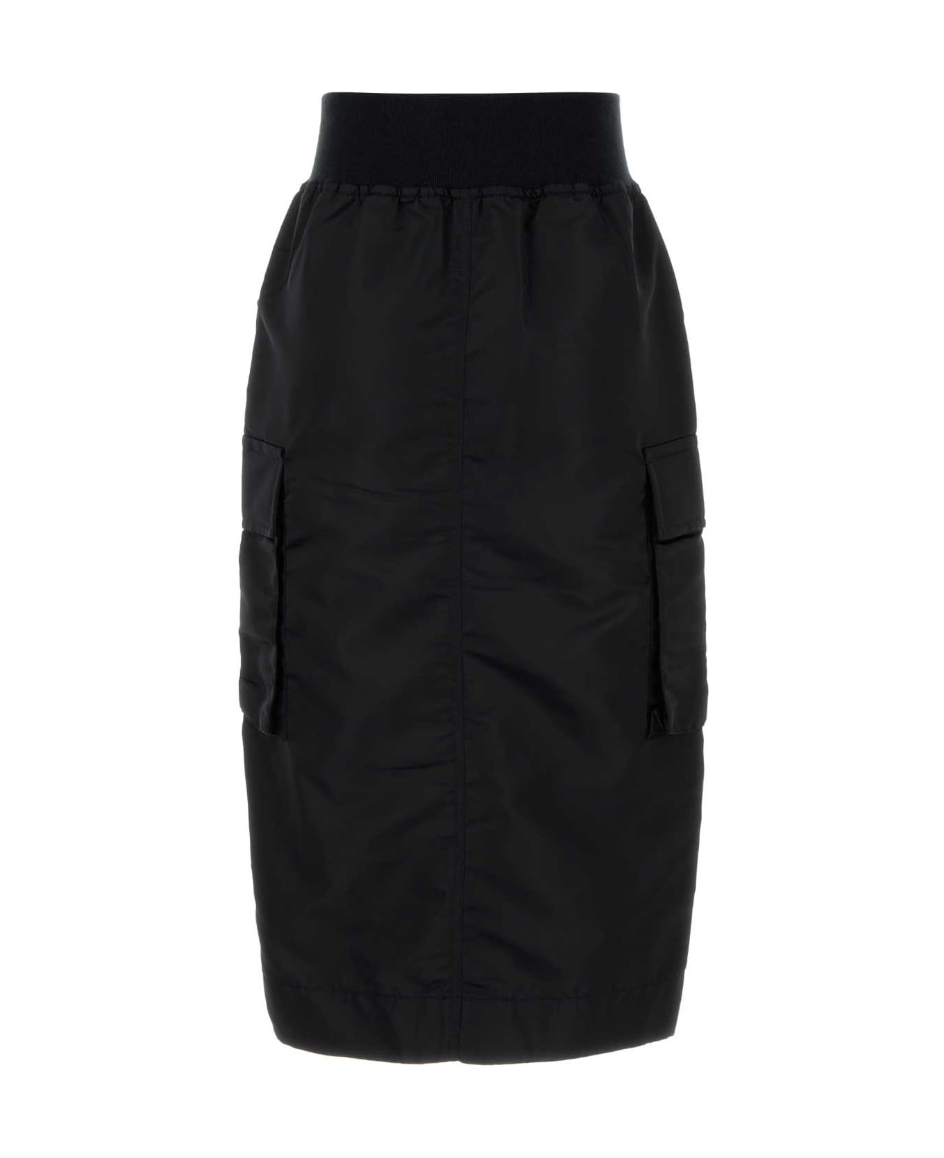 Black Nylon Skirt - 2