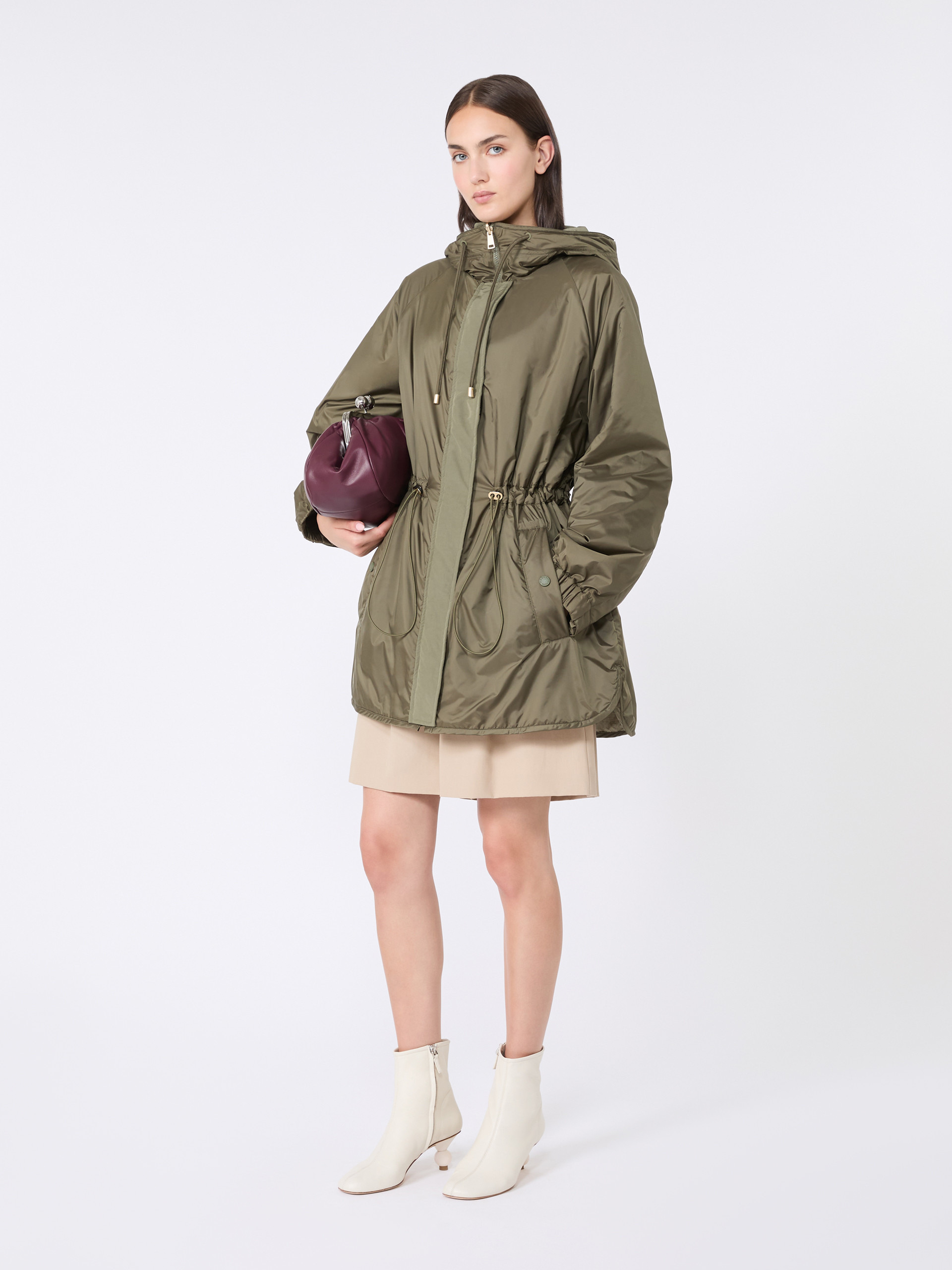 ALCAMO Reversible water-repellent canvas parka - 2