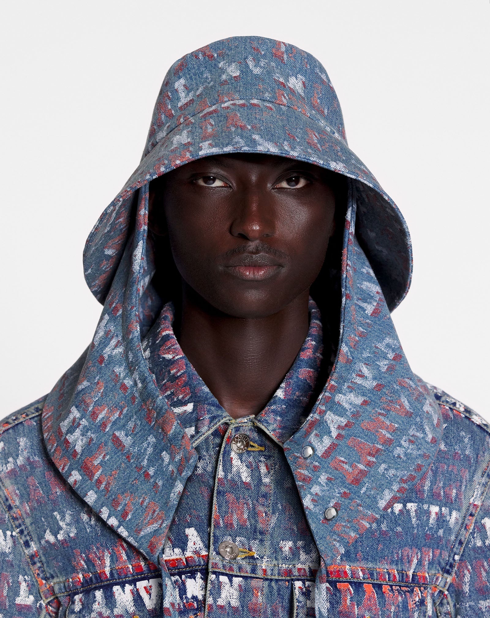 LANVIN X FUTURE DENIM FISHERMAN HAT - 2