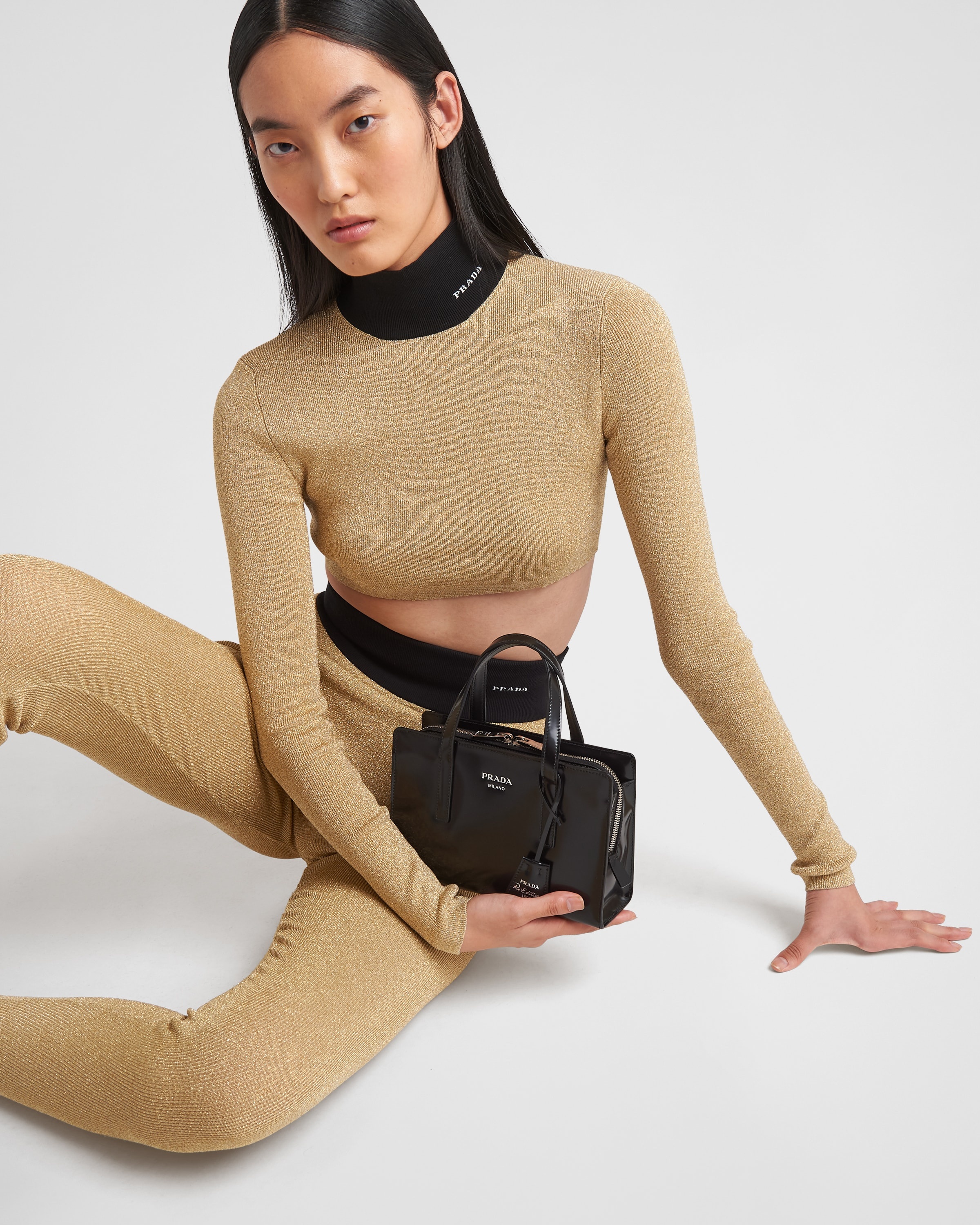 Lamé leggings - 4