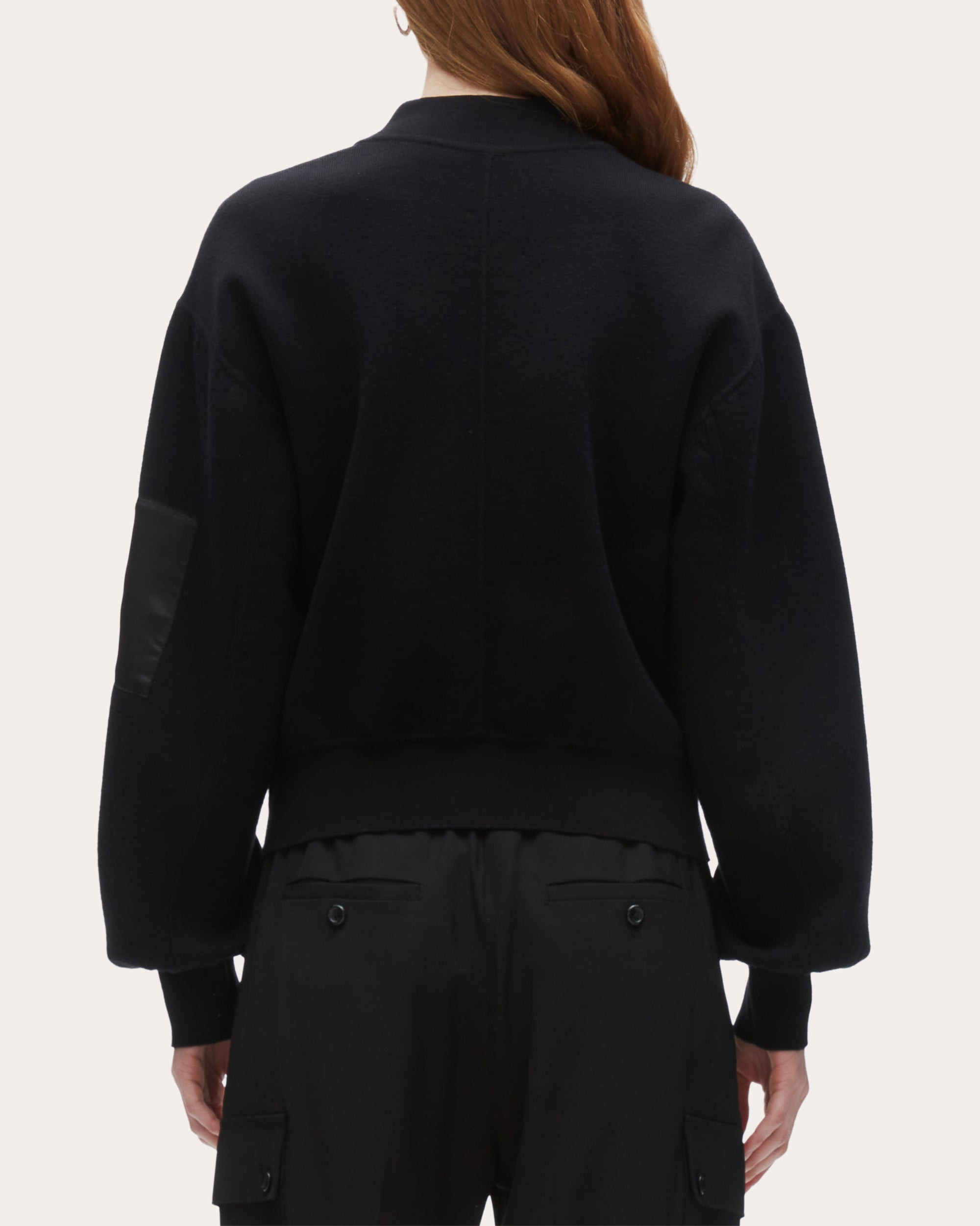 Layered Cotton-Wool Blend Bomber Jacket - 2