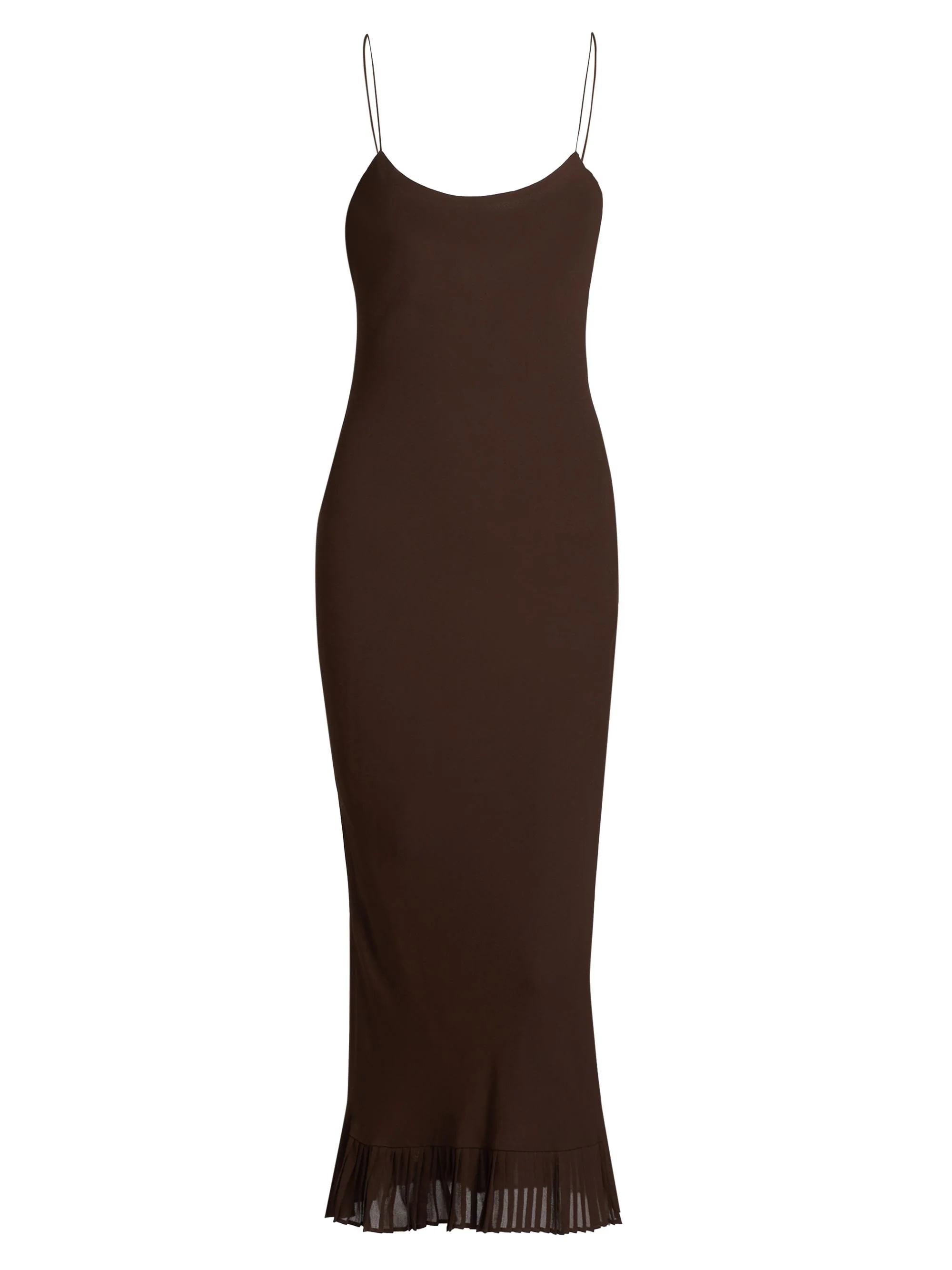 Women's Suki Pleated Hem Midi-Dress - Mole - 1