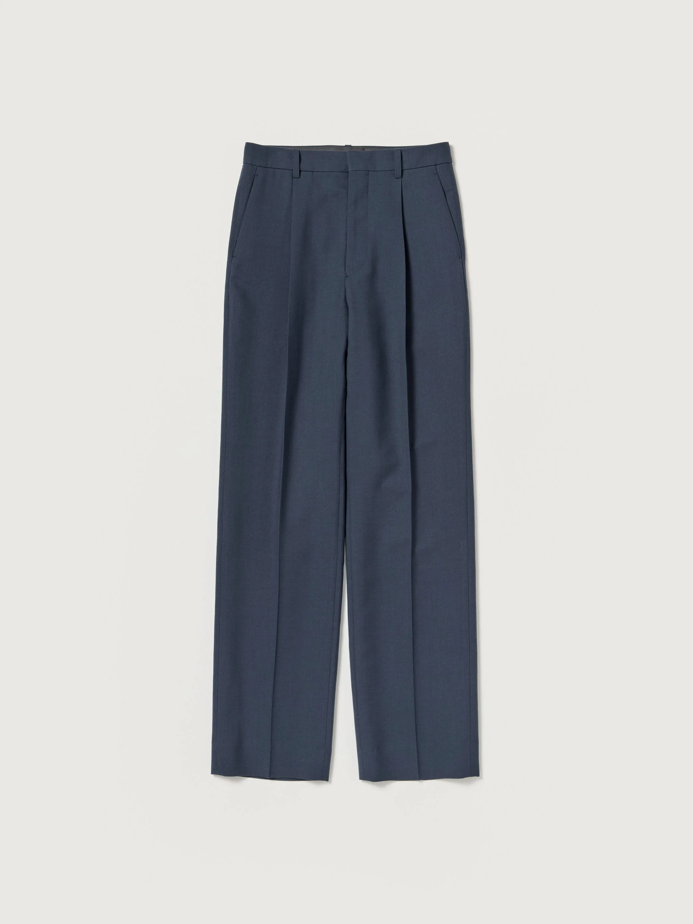 TENSE WOOL DOUBLE CLOTH SLACKS - 1