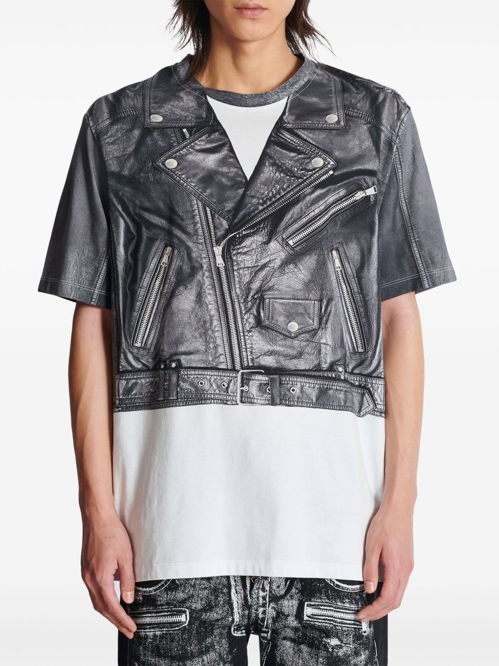 layered T-shirt - 5