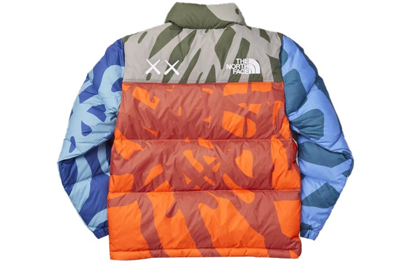 The North Face THE NORTH FACE X Kaws 1996 Nuptse 700 Jacket 'Grey' NF0A7WLU-75V outlook