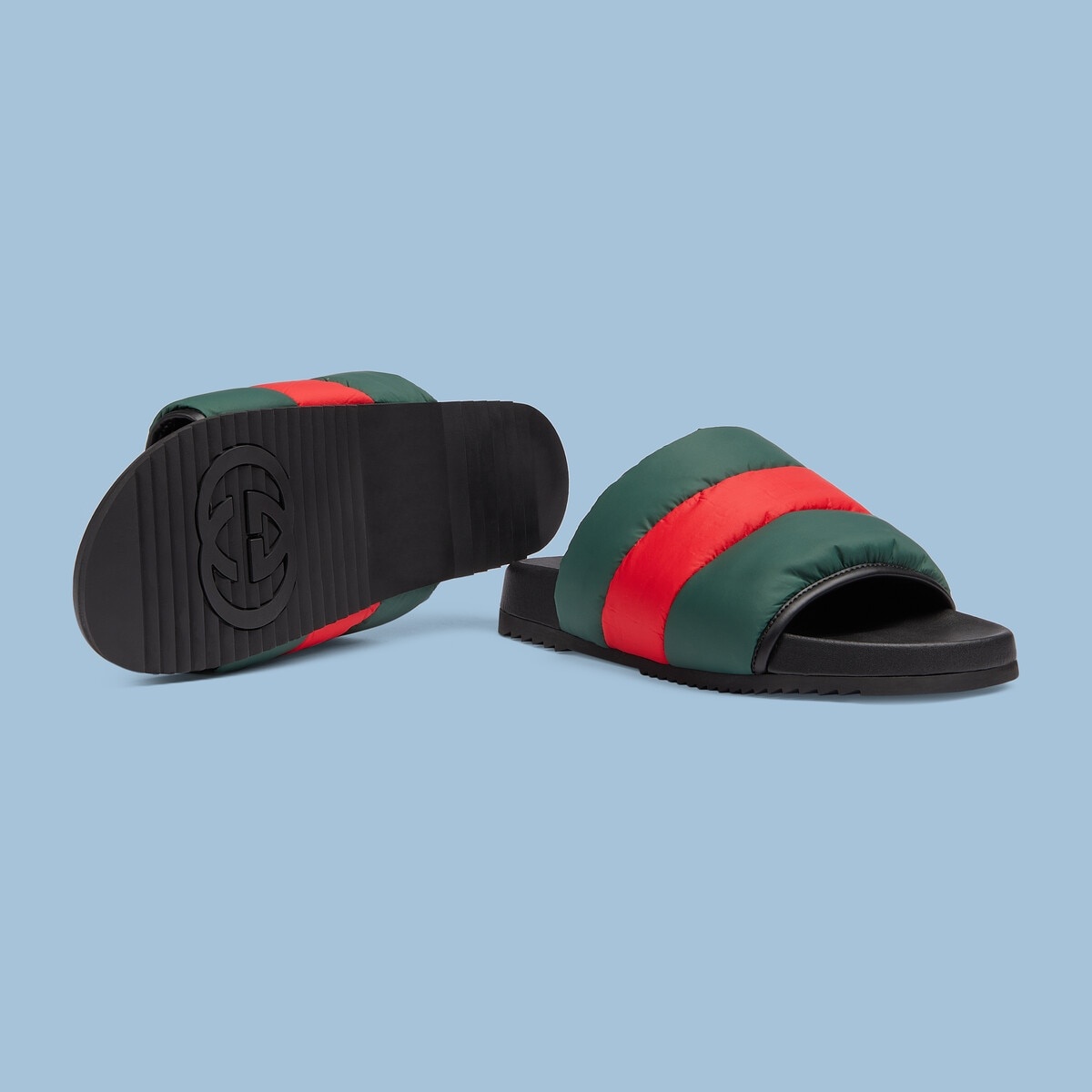 Men's padded Web slide sandal - 6