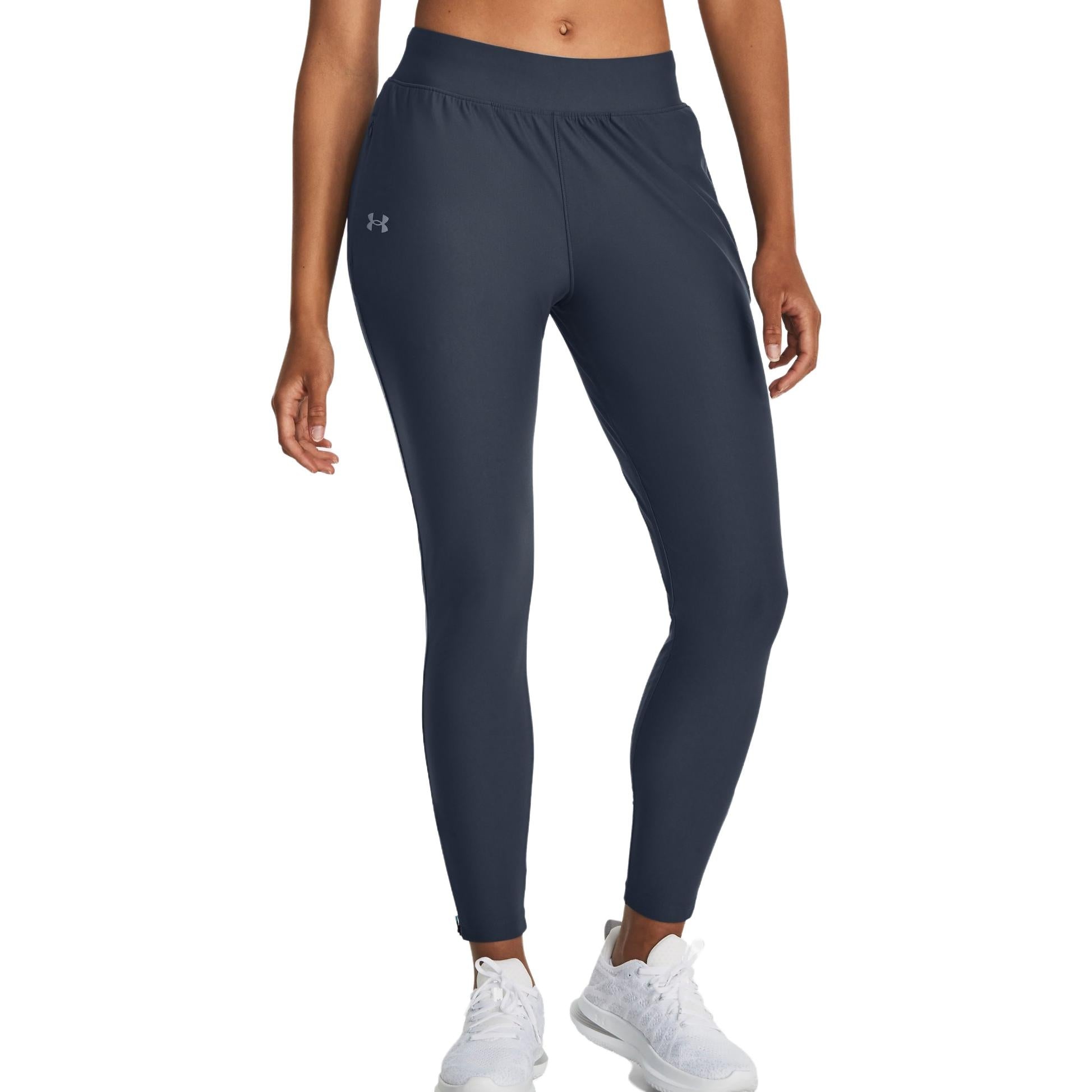 (WMNS) Under Armour Qualifier Elite Leggings 'Blue Grey' 1379346-044 - 4
