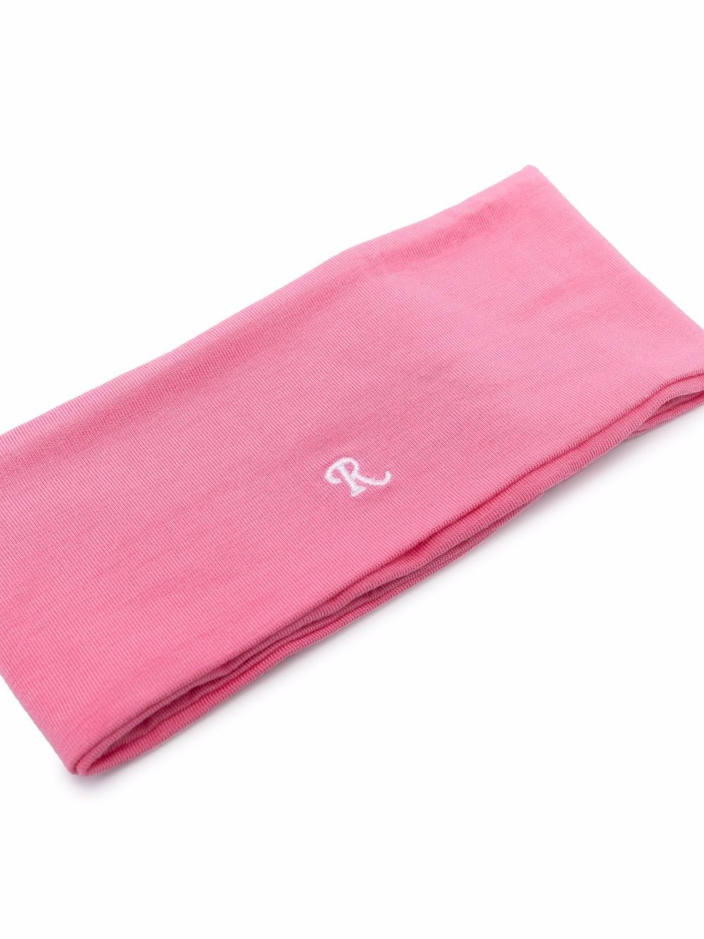 embroidered.logo neck scarf - 2