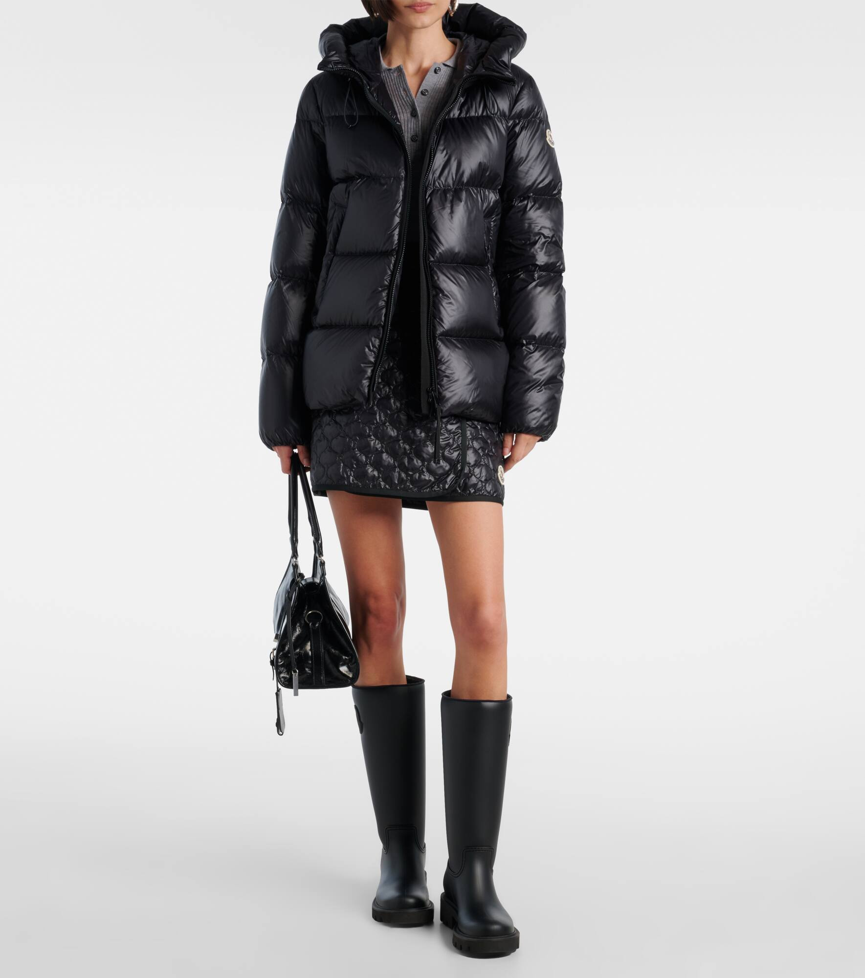 Quilted wrap skirt - 2