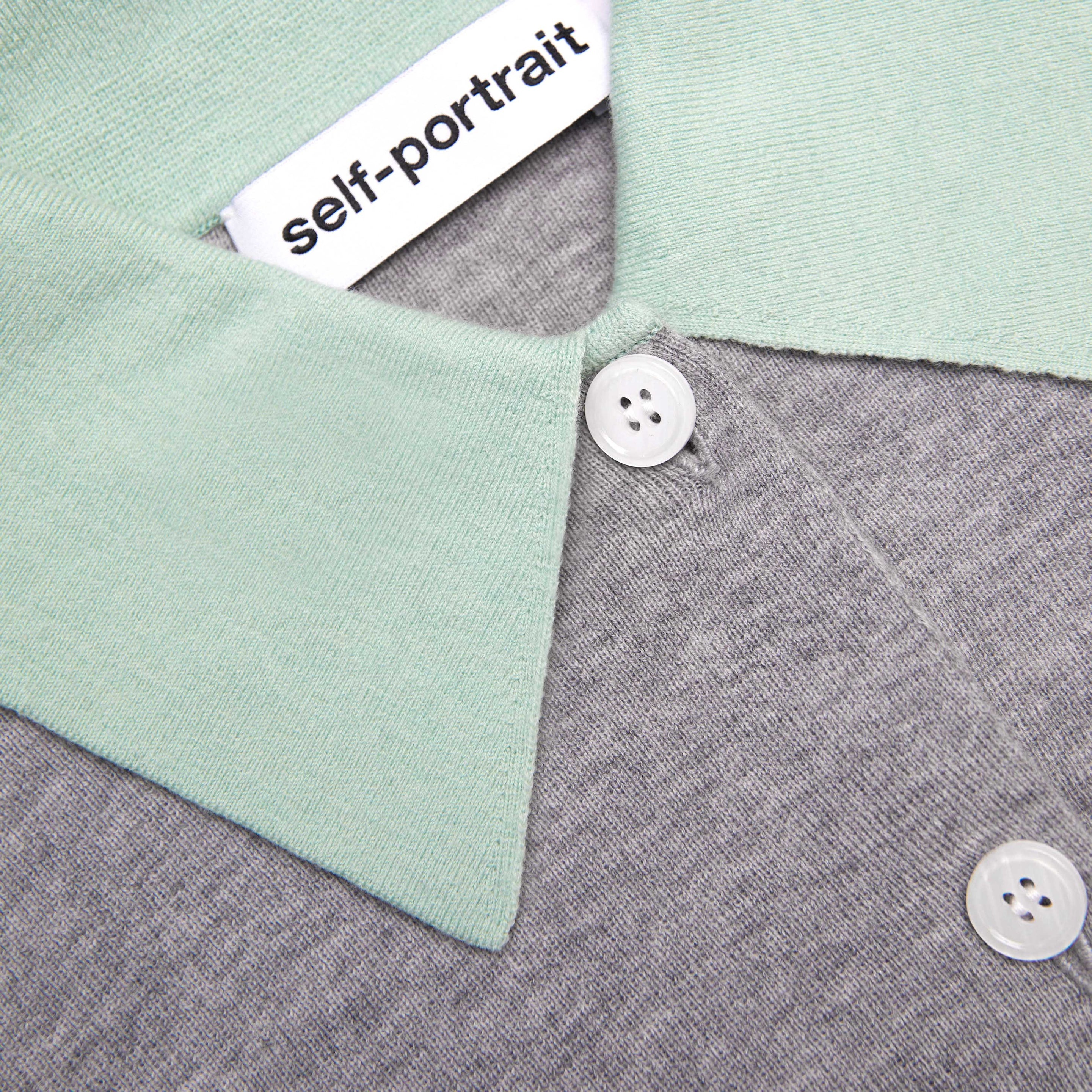 Grey Merino Wool Cardigan - 5