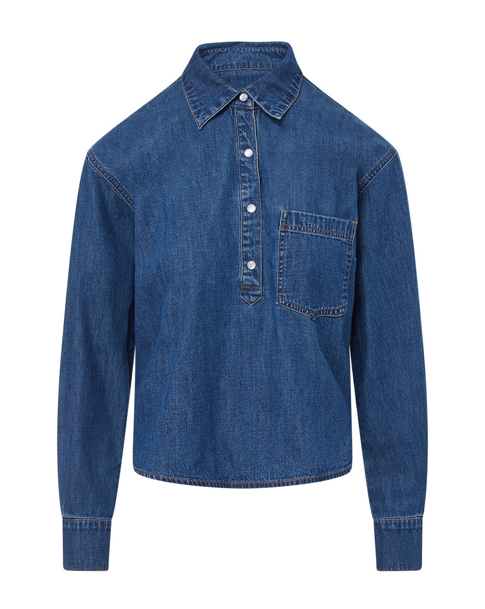 AVOLA CHAMBRAY SHIRT - 1