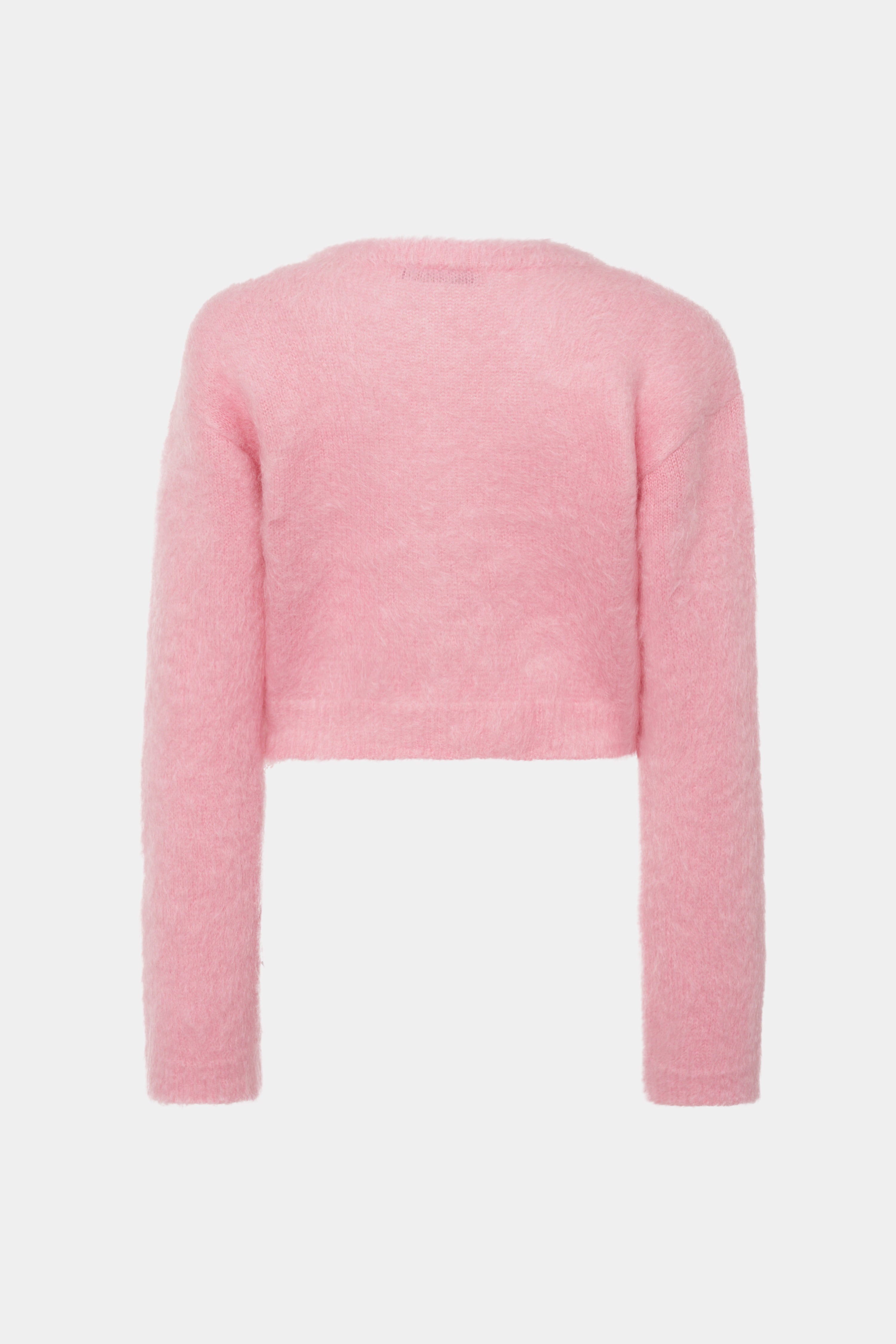 CARDED MOHAIR CARDIGAN - 2