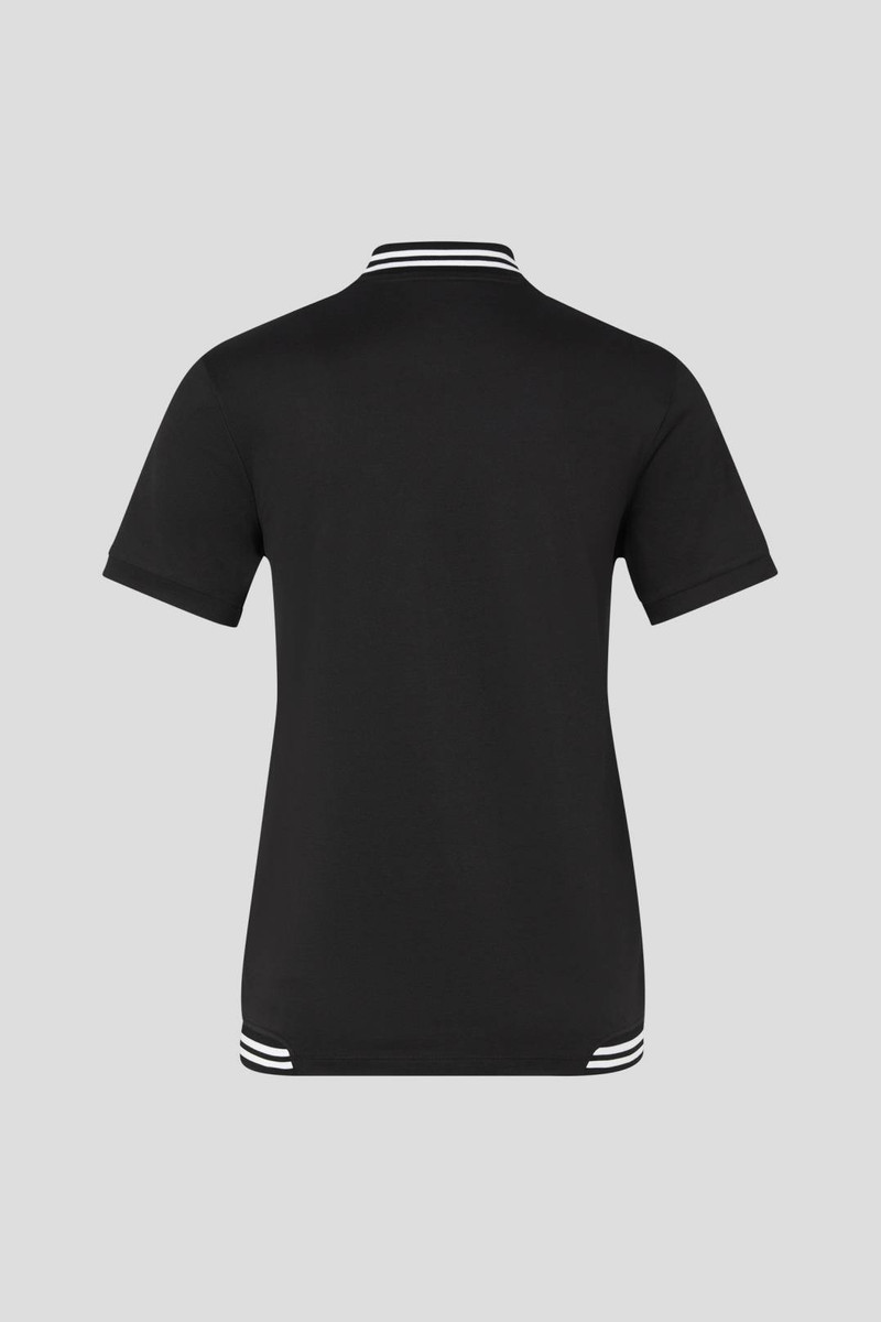BOGNER NORINA FUNCTIONAL POLO SHIRT IN BLACK outlook