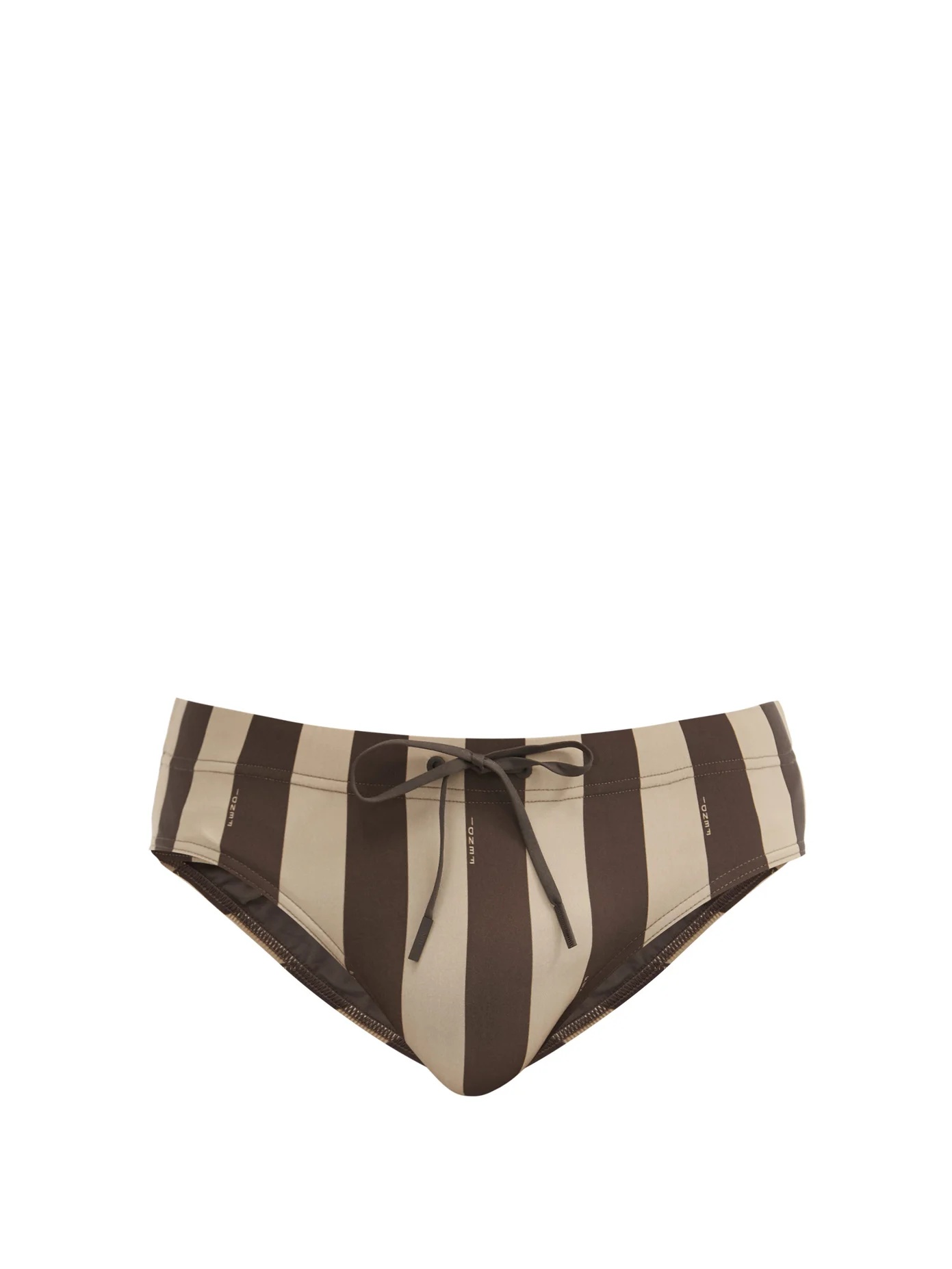 Pequin-striped swim briefs - 1