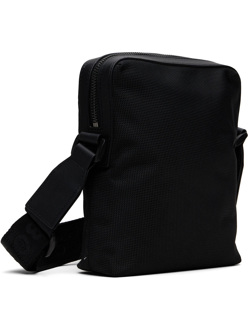 Black Signature Trim Structured Reporter Bag 3