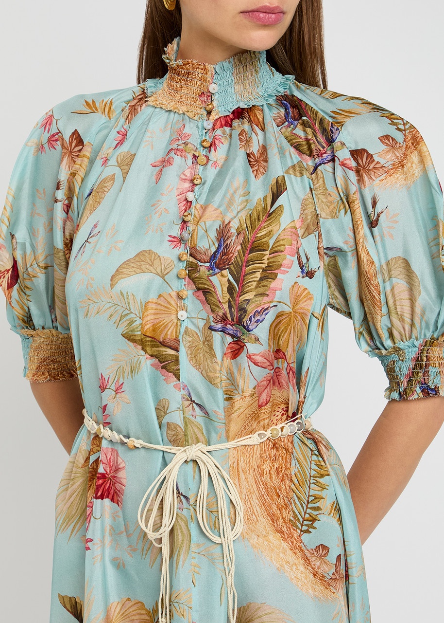 Zimmermann Ascension Billow Silk Maxi Dress - 5
